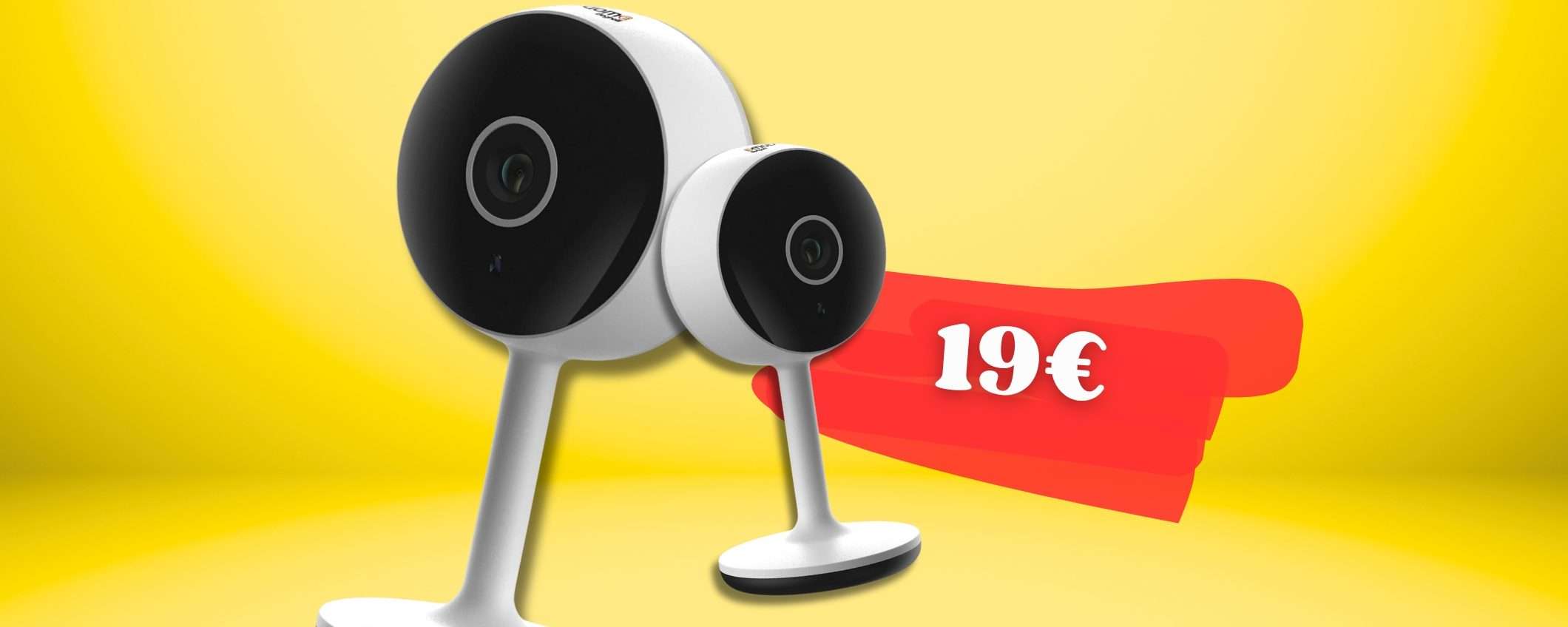 Telecamera DESIGN da mettere in casa, 4 in 1 per casa SICURA con 19€ Telecamera DESIGN da mettere in casa, 4 in 1 per casa SICURA con 19€