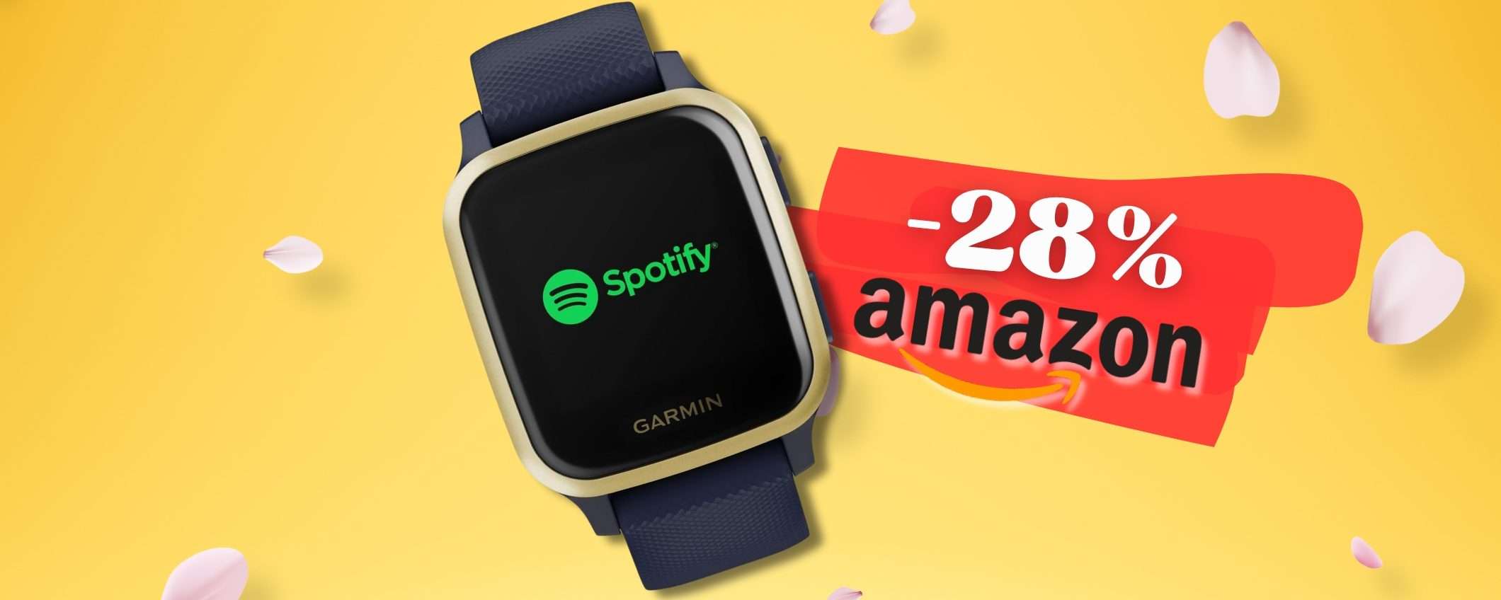 Garmin Venu Sq Music per uno smartwatch più che COMPLETO (-28%)