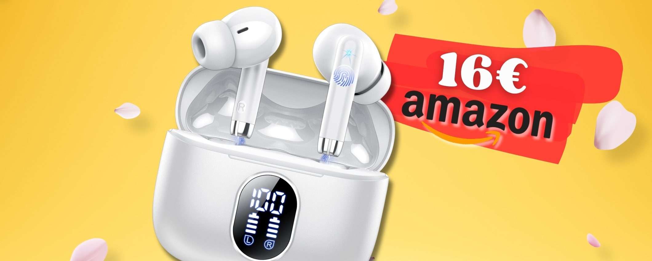 16€ per degli auricolari TWS come questi che hanno TUTTO ciò che cerchi 16€ per degli auricolari TWS come questi che hanno TUTTO ciò che cerchi