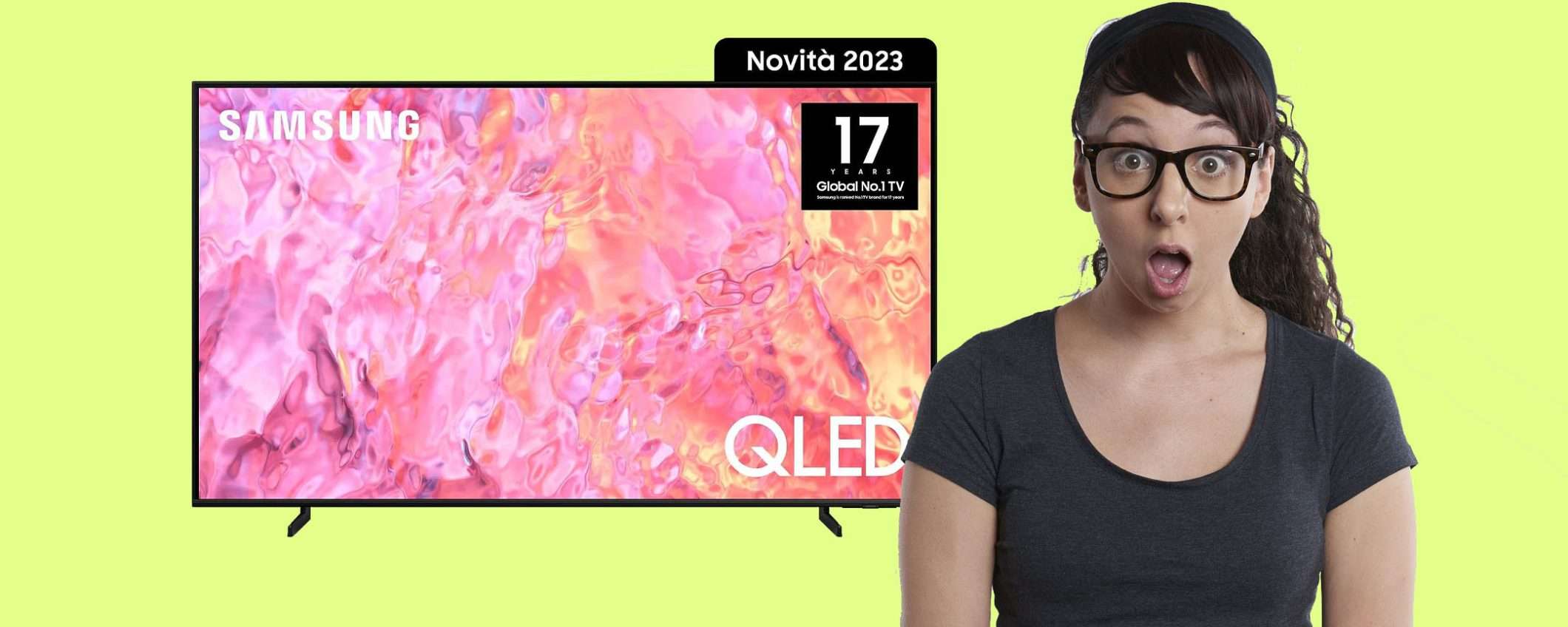 TV QLED Samsung 4K da 55 TV QLED Samsung 4K da 55
