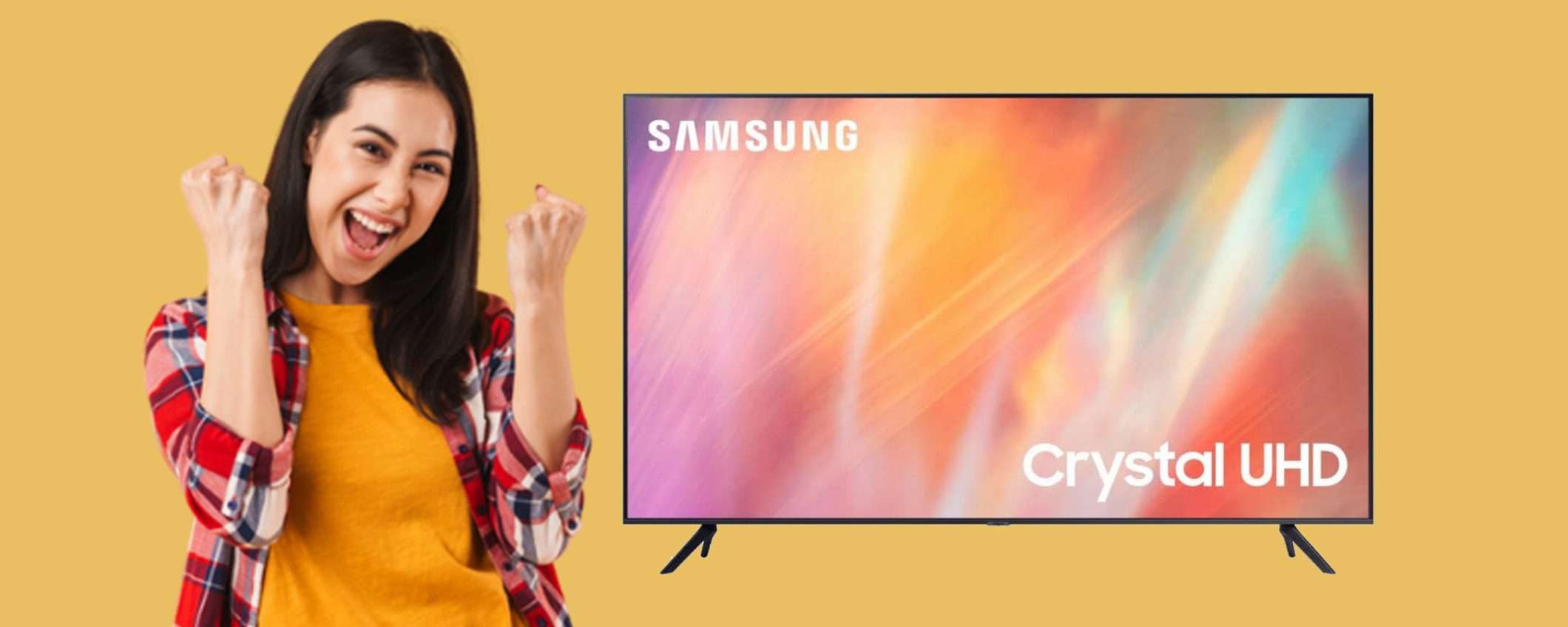 TV Samsung Crystal UHD 4K da 65 TV Samsung Crystal UHD 4K da 65