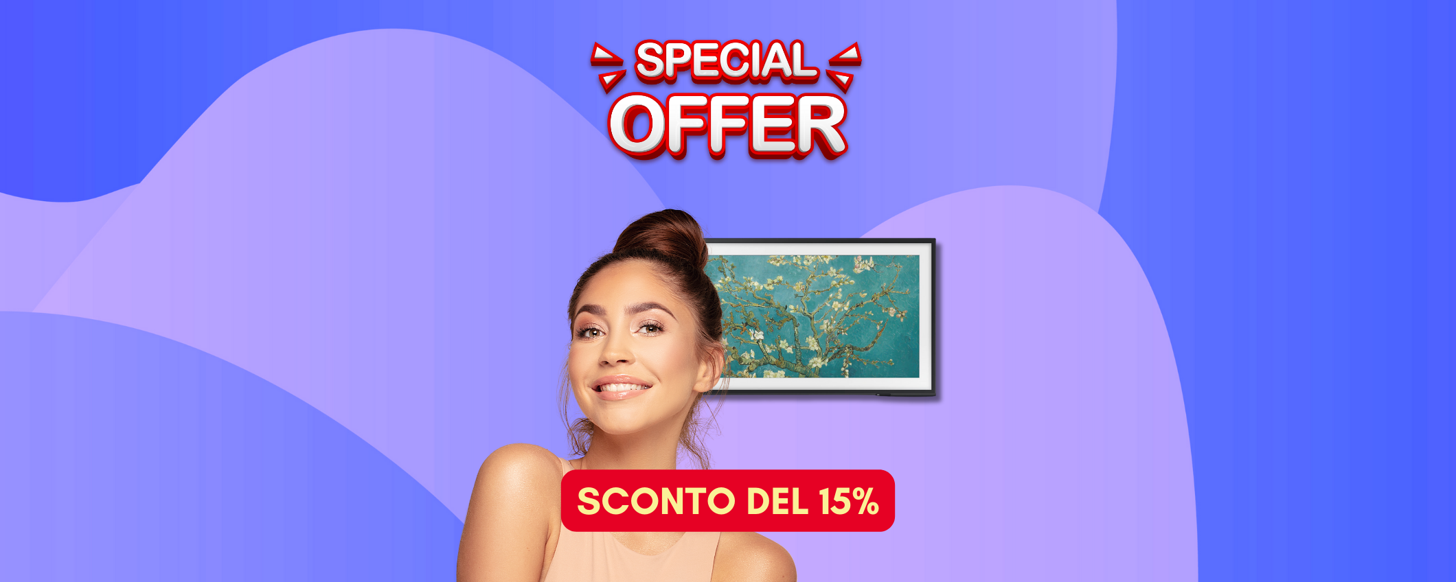Smart TV Samsung The Frame FHD 32’’ in sconto del 15%! Smart TV Samsung The Frame FHD 32’’ in sconto del 15%!