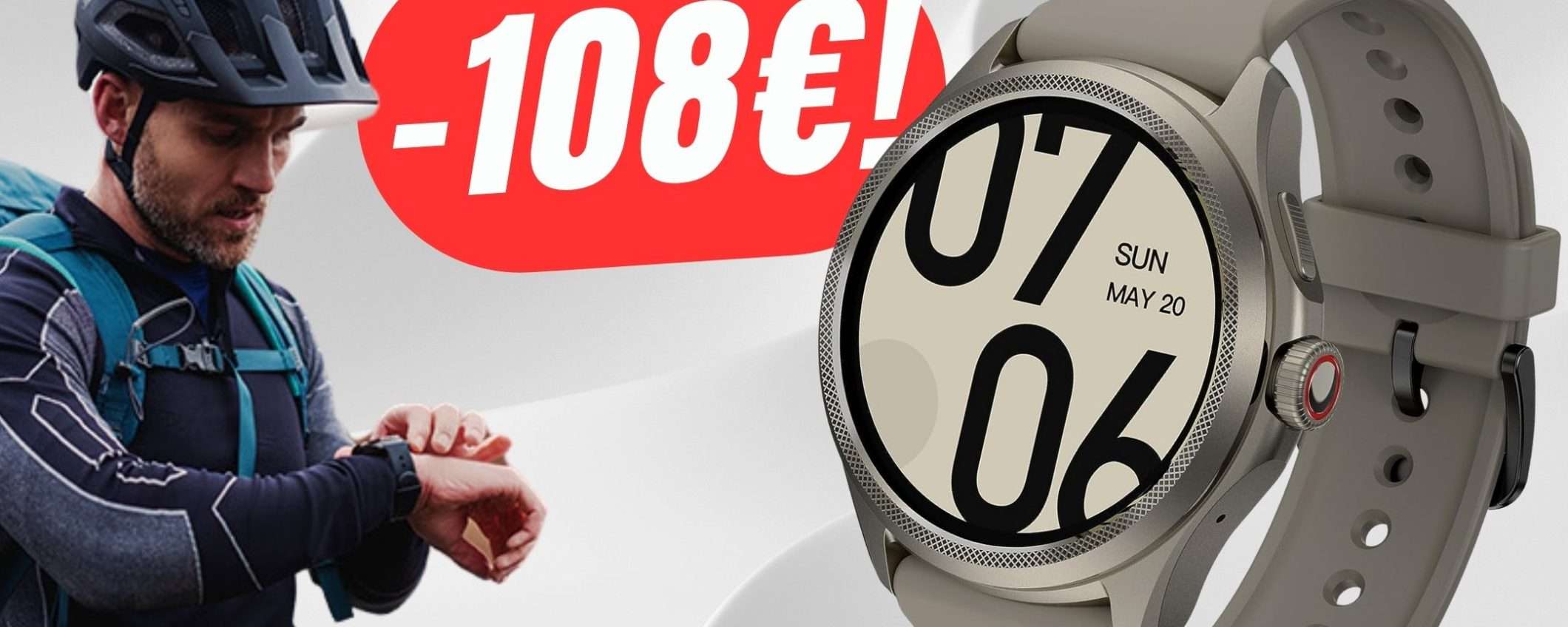 Ticwatch Pro 5 è uno degli Smartwatch più Potenti (ed è SCONTATO di 108€!) Ticwatch Pro 5 è uno degli Smartwatch più Potenti (ed è SCONTATO di 108€!)