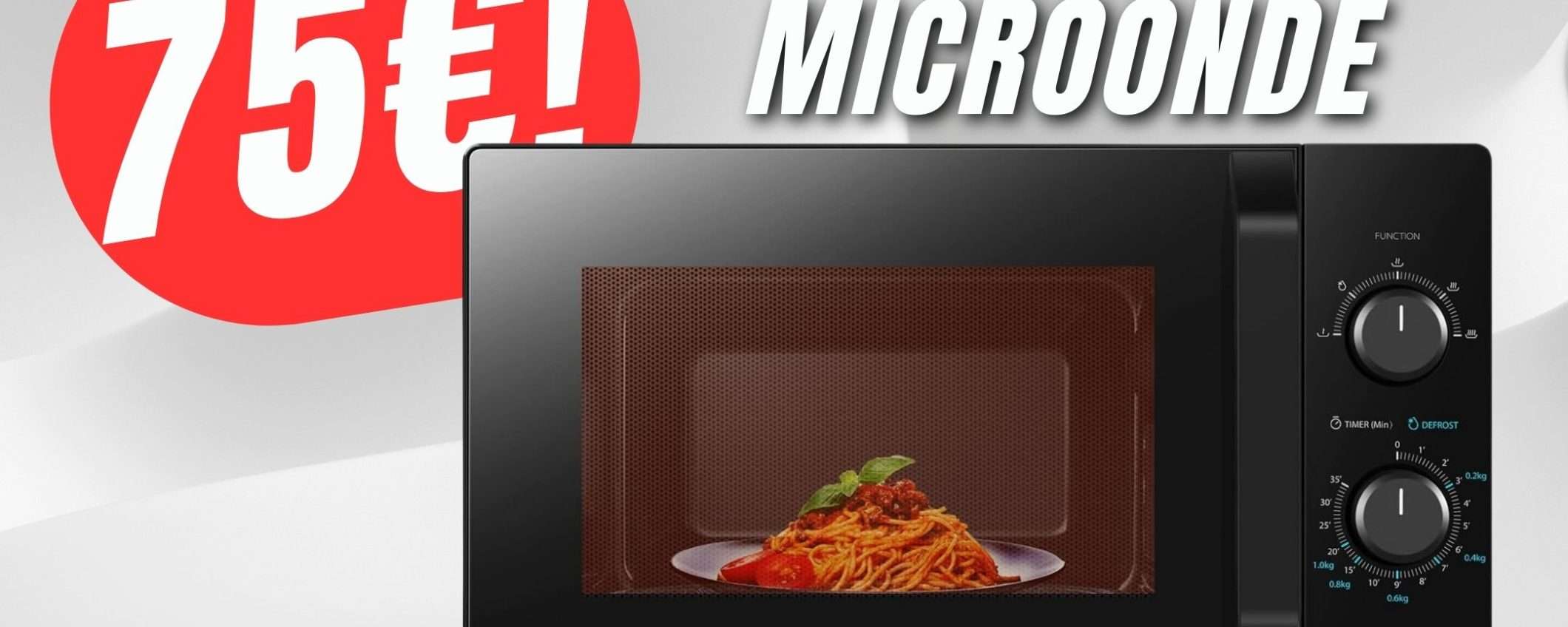PREZZO FOLLE per il Microonde Toshiba da ben 20L (solo 75€!) PREZZO FOLLE per il Microonde Toshiba da ben 20L (solo 75€!)