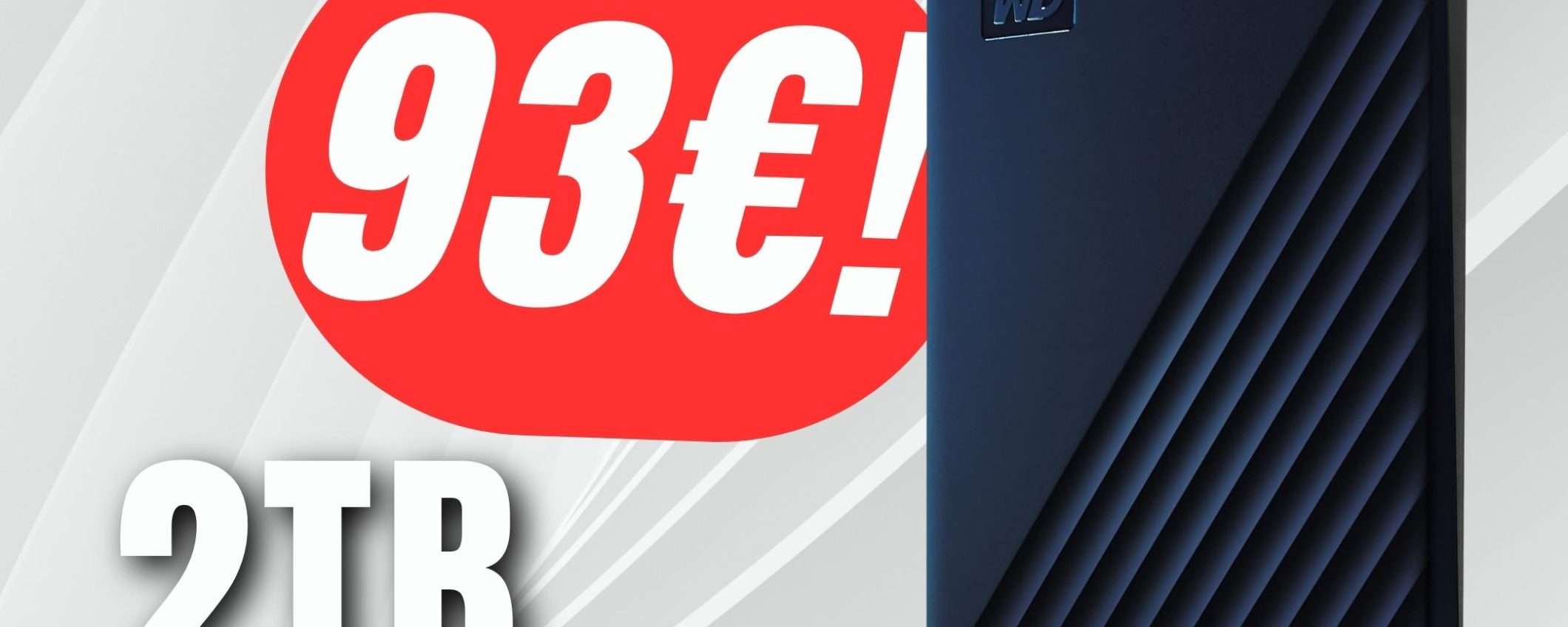 Questo Hard Disk da 2TB costa meno di 100€! Questo Hard Disk da 2TB costa meno di 100€!