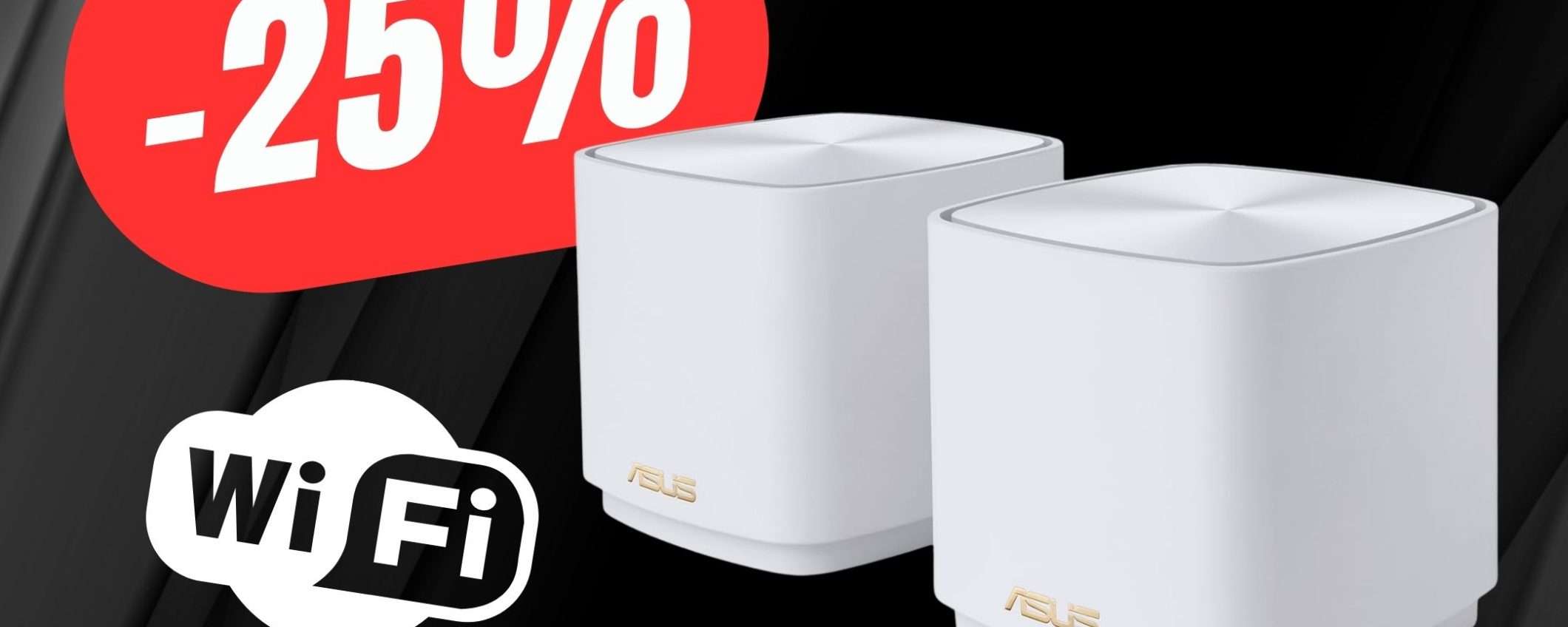 Espandi il WiFi in tutta la CASA grazie agli Extender ASUS: -25% su Amazon Espandi il WiFi in tutta la CASA grazie agli Extender ASUS: -25% su Amazon