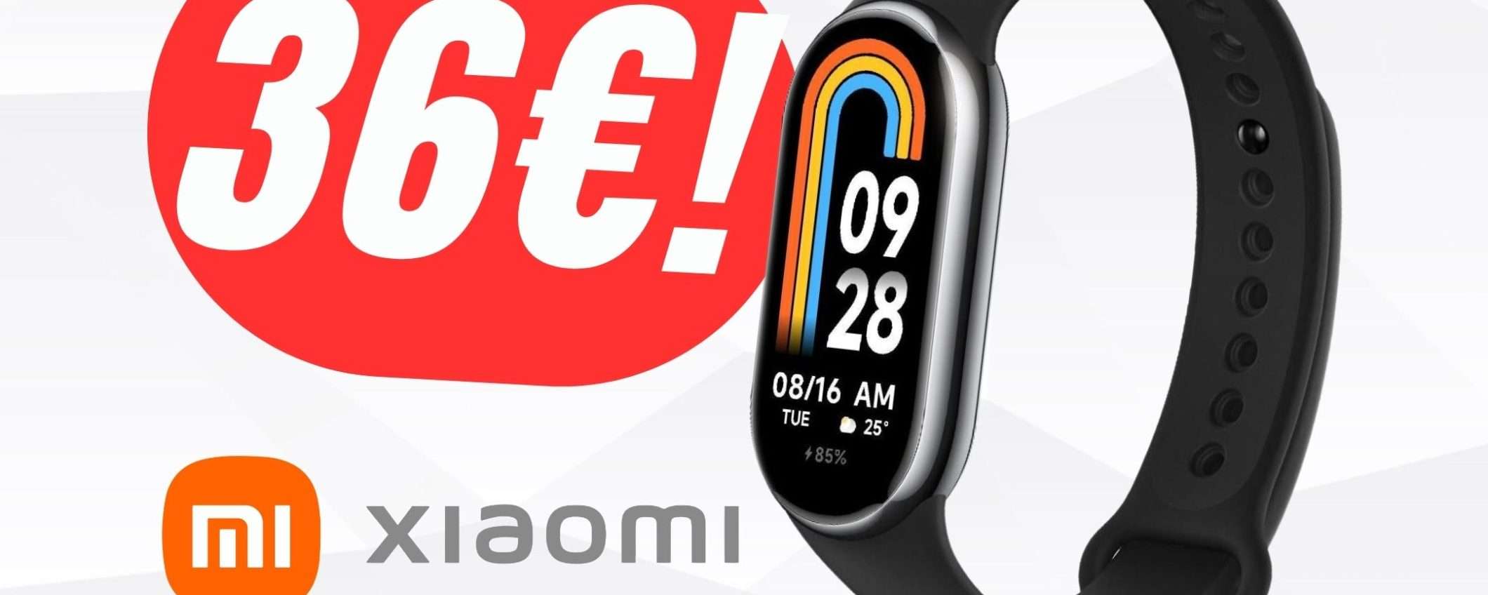 Xiaomi Mi Band 8 a un PREZZACCIO: solo 36€ grazie all'OFFERTA