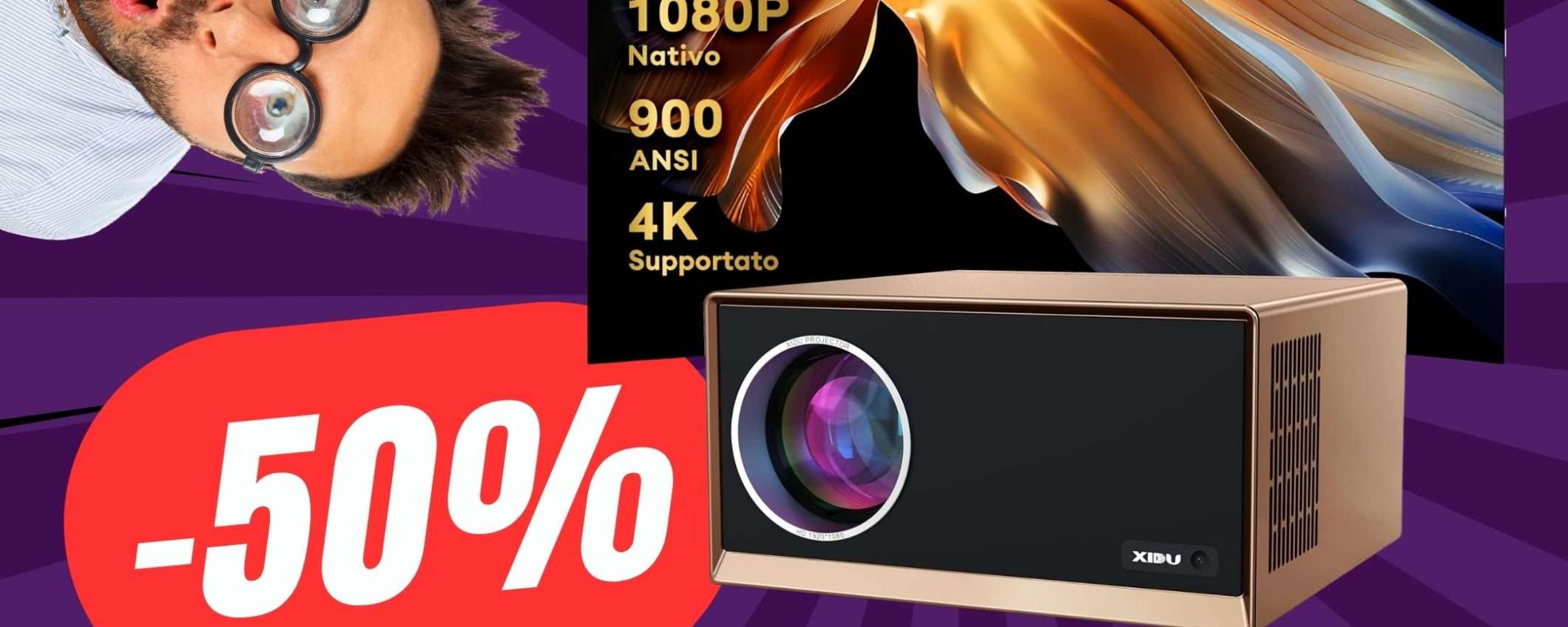 Grazie al COUPON del 50% avrai un CINEMA in CASA! Grazie al COUPON del 50% avrai un CINEMA in CASA!