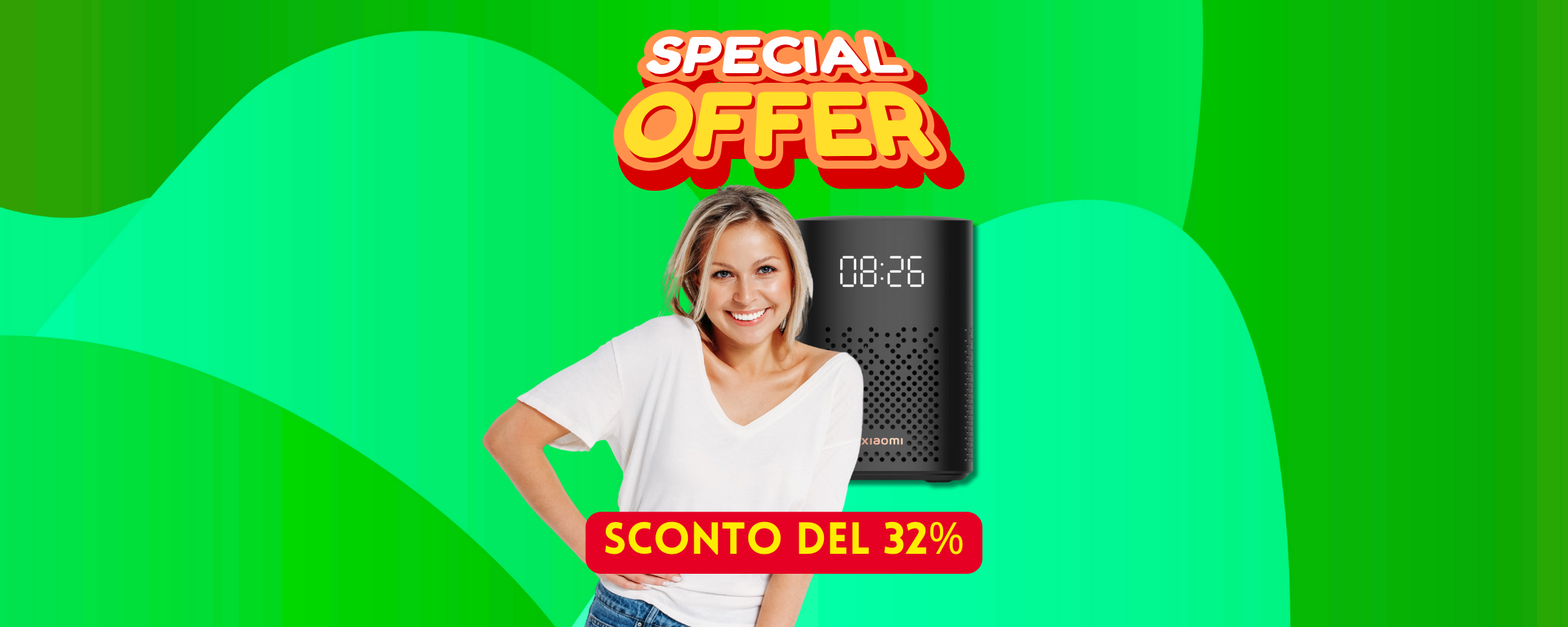 Xiaomi Smart Speaker in sconto del 30%, prezzo SHOCK