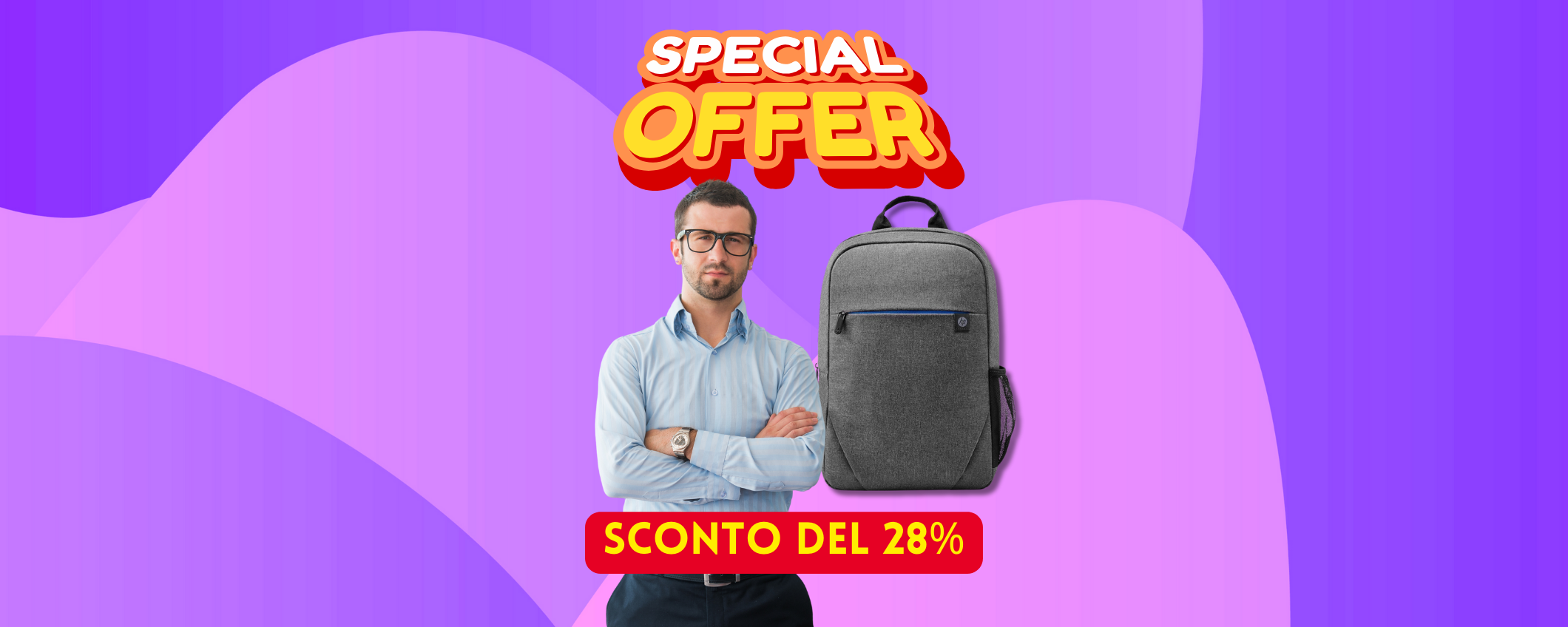 Zaino HP Prelude perfetto per andare a lavoro in sconto del 28% Zaino HP Prelude perfetto per andare a lavoro in sconto del 28%