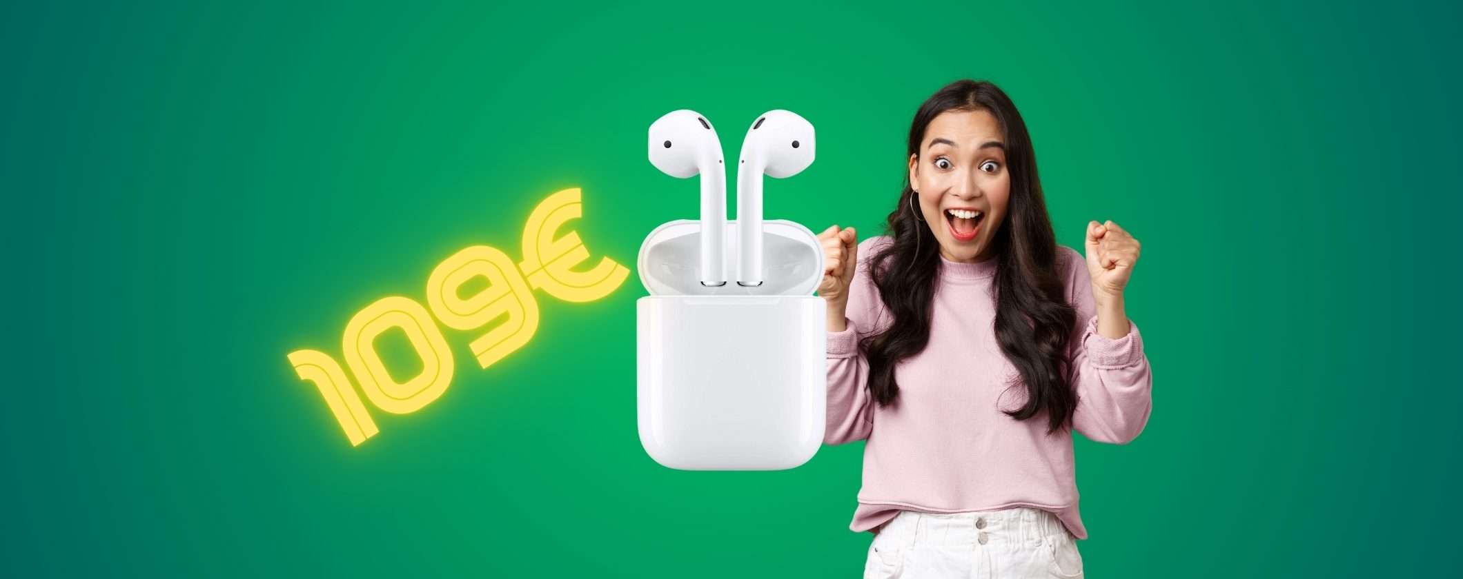 Apple AirPods 2 a soli 109€ OGGI su MediaWorld Apple AirPods 2 a soli 109€ OGGI su MediaWorld