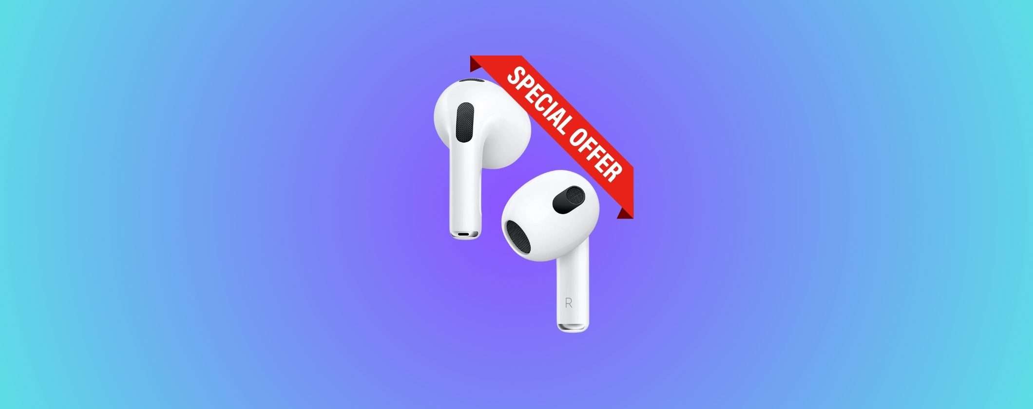 Apple AirPods 3: CROLLA di nuovo il PREZZO su MediaWorld Apple AirPods 3: CROLLA di nuovo il PREZZO su MediaWorld