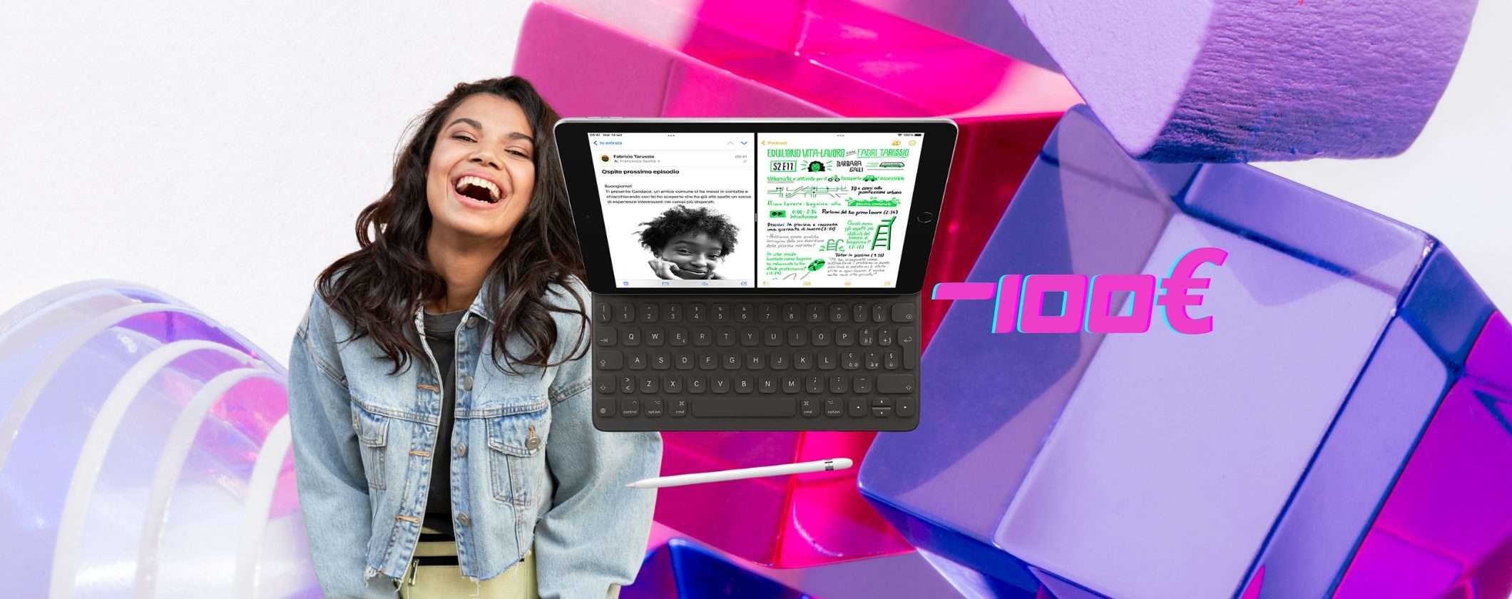Apple iPad 9 va a ruba su Unieuro: PREZZO D'ASSALTO a -100€ Apple iPad 9 va a ruba su Unieuro: PREZZO D'ASSALTO a -100€