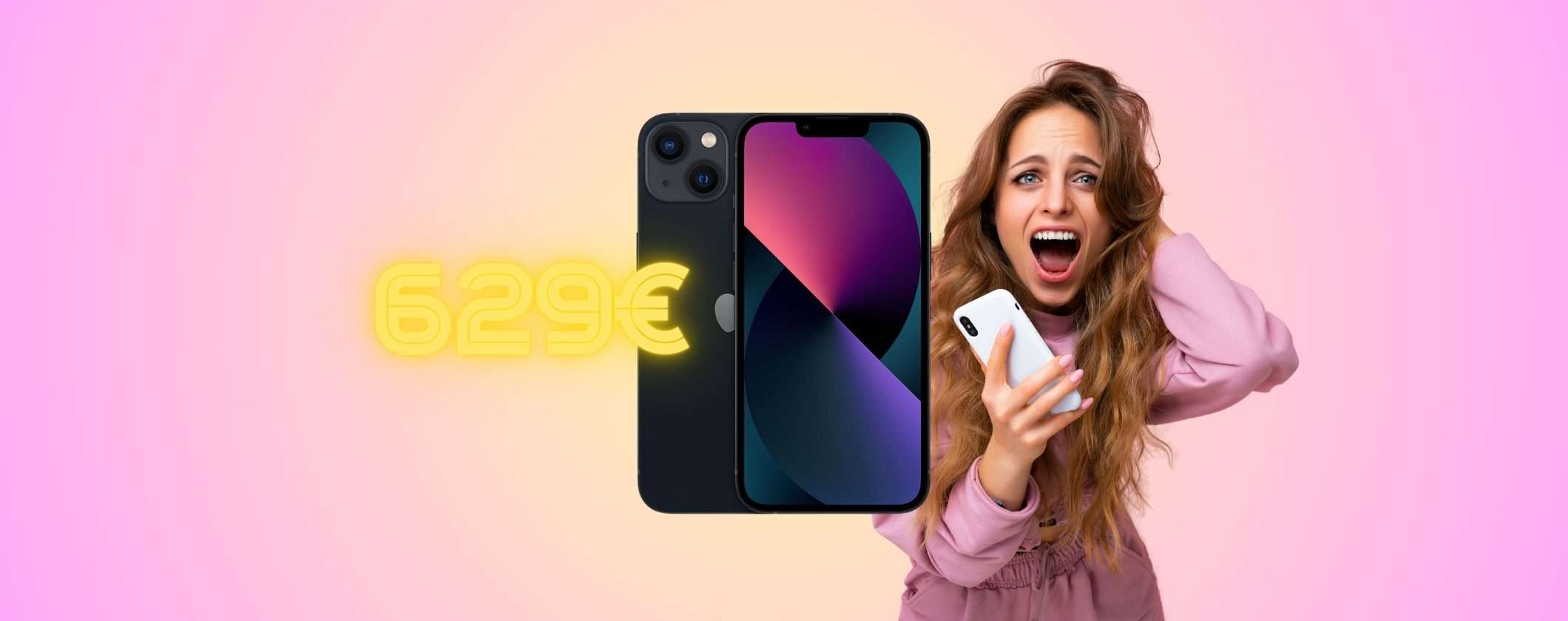 Apple iPhone 13 a 629€: un REGALO solo su Unieuro Apple iPhone 13 a 629€: un REGALO solo su Unieuro