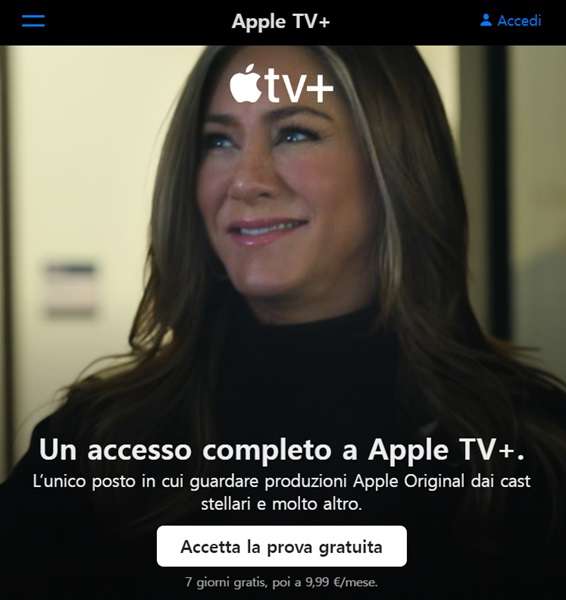 apple tv plus prova gratuita