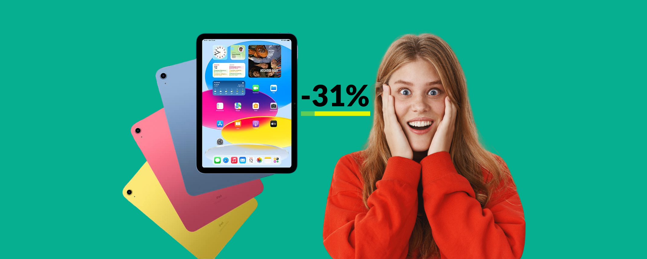 L'iPad SCONTATO a poco più di 400€ è un sogno ad occhi aperti