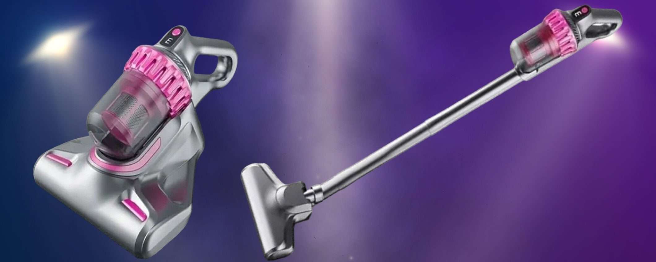 Aspirapolvere wireless e sterilizzatore UVC: combo a prezzo BOMBA (42€) Aspirapolvere wireless e sterilizzatore UVC: combo a prezzo BOMBA (42€)