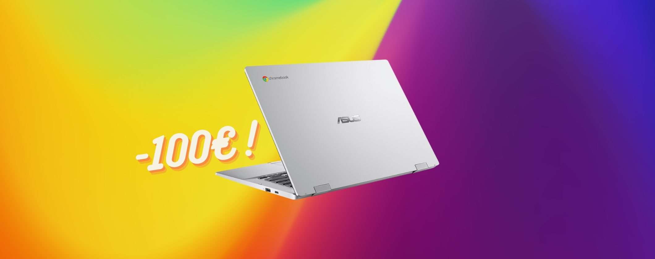 Asus Chromebook con 100€ di SCONTO su Unieuro