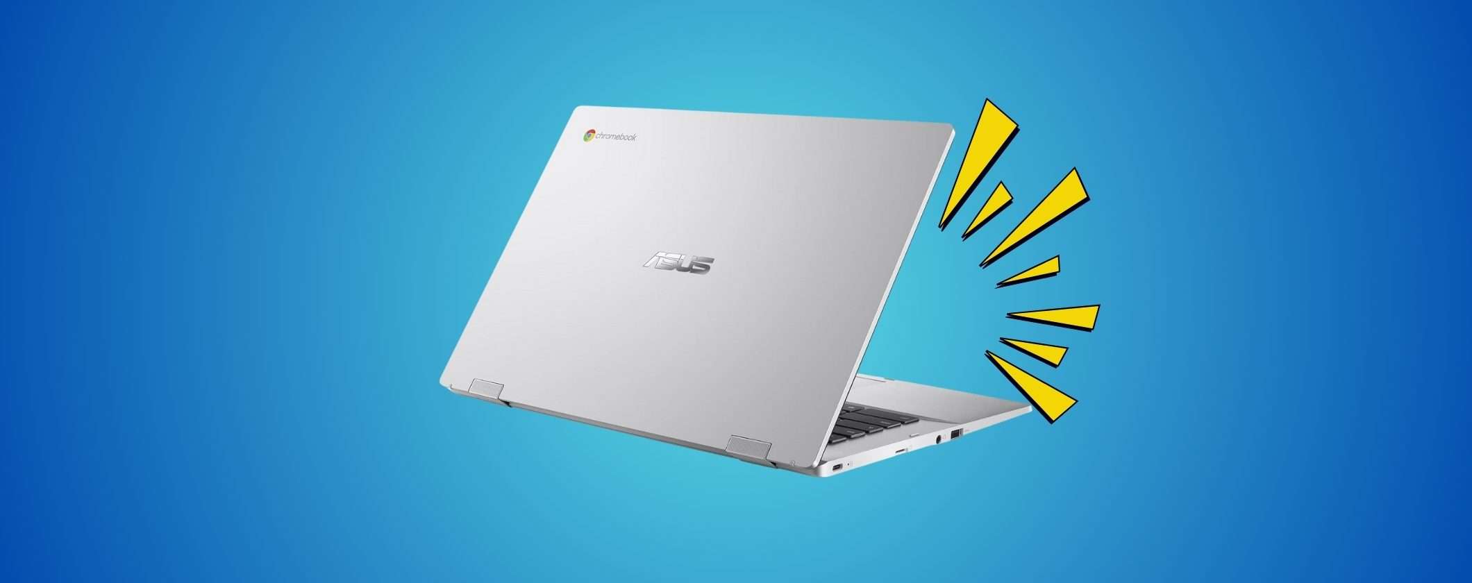 Asus Chromebook CX1 (quasi) in REGALO alla Festa Offerte Primavera Amazon