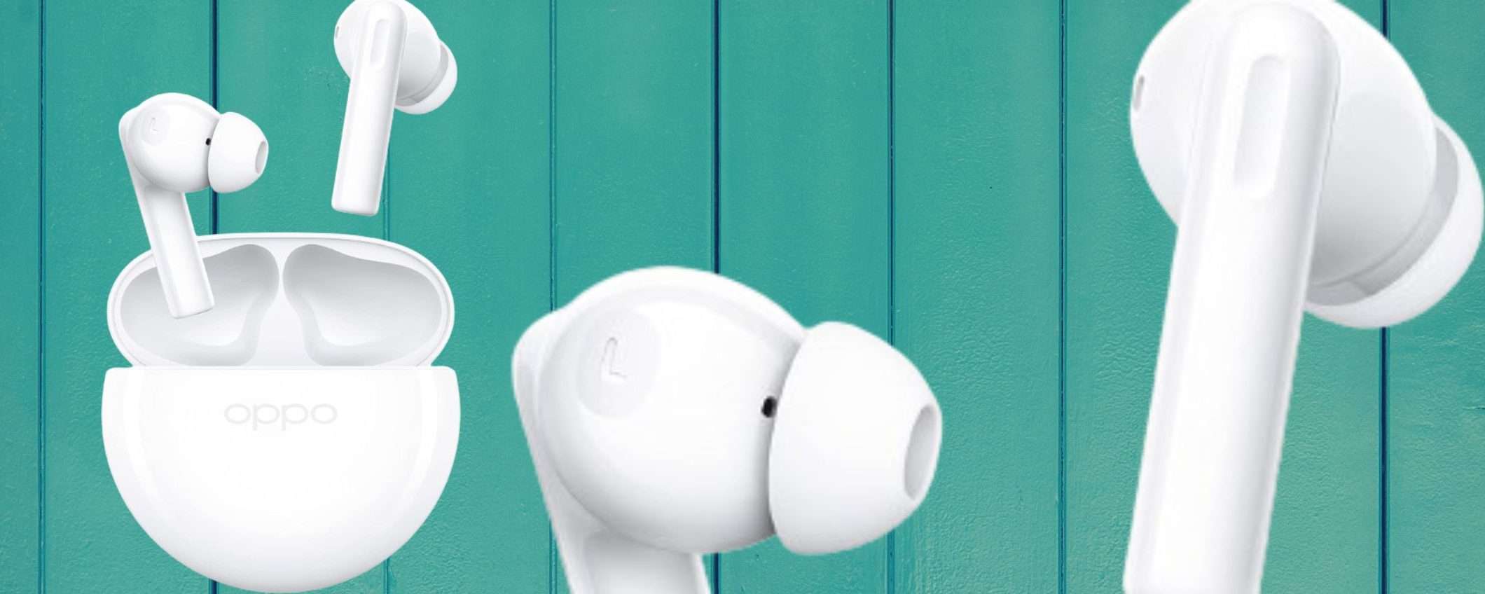 Sconto 60% e prezzo WOW: 19,99€ per gli auricolari OPPO Enco Buds2 su Amazon Sconto 60% e prezzo WOW: 19,99€ per gli auricolari OPPO Enco Buds2 su Amazon