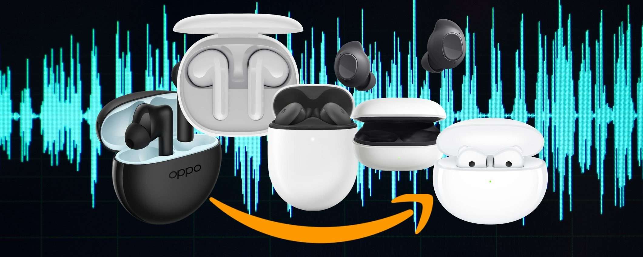 Gli auricolari wireless da acquistare alla Festa delle Offerte di Primavera Amazon Gli auricolari wireless da acquistare alla Festa delle Offerte di Primavera Amazon