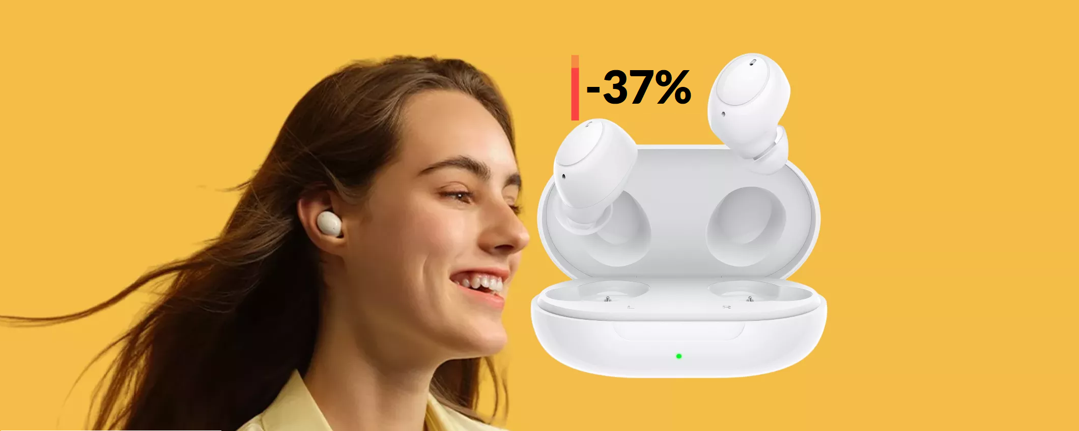 Auricolari Oppo con controlli touch: suono limpido e potente (38€) Auricolari Oppo con controlli touch: suono limpido e potente (38€)