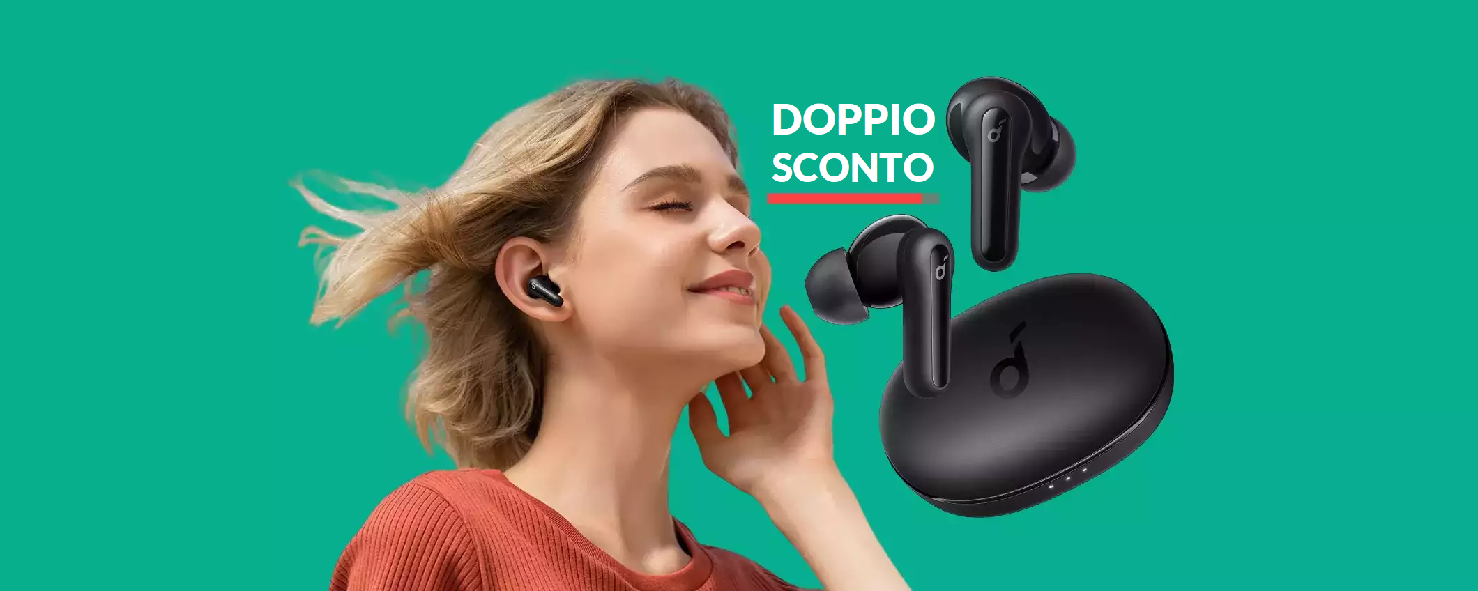 Auricolari Soundcore per musica e chiamate PERFETTE: solo 27€