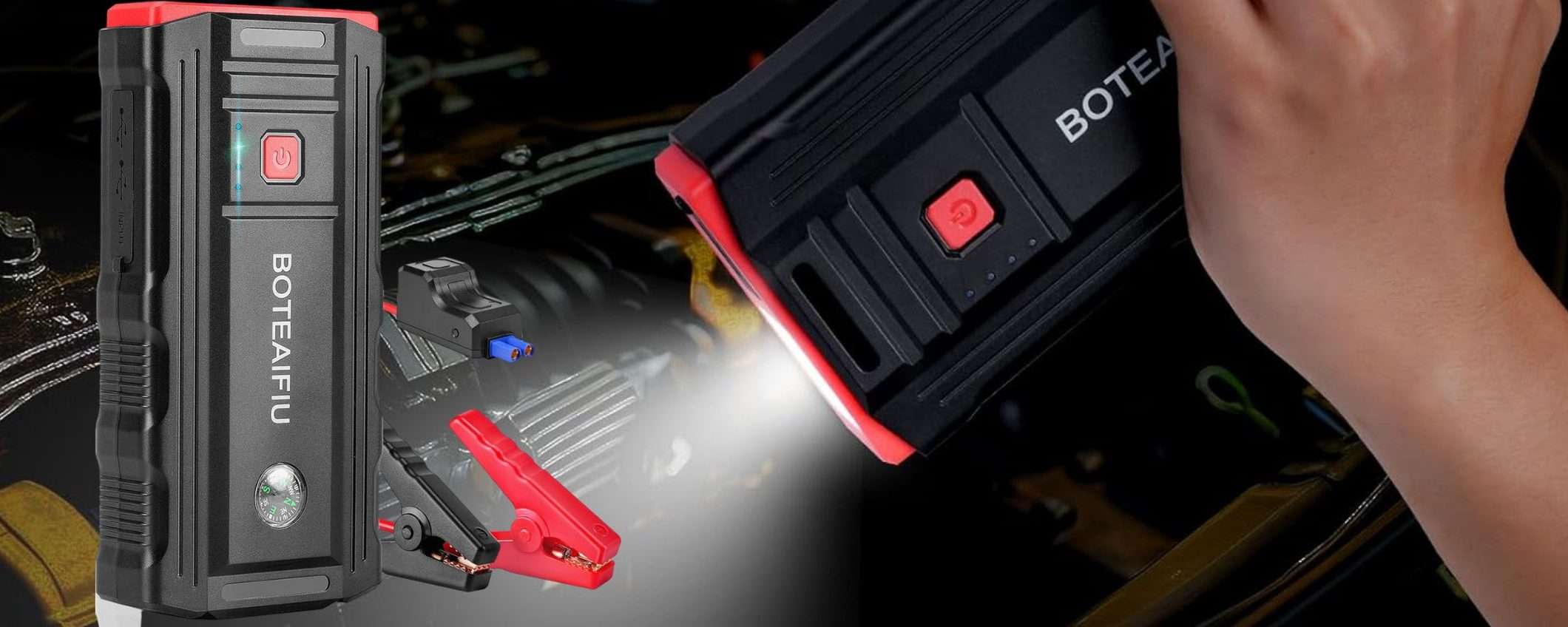 Avviatore per auto a 32€ su Amazon: INDISPENSABILE e in sconto del 50%