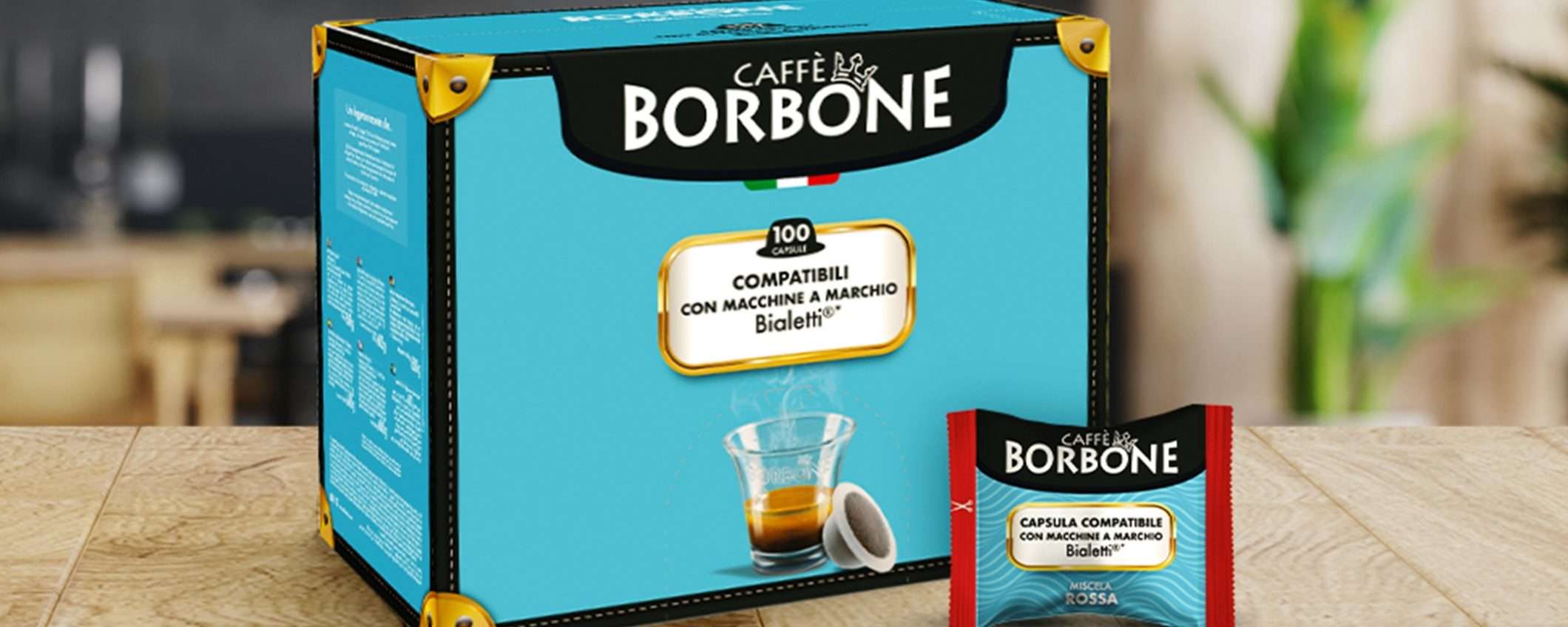 100 capsule caffè Borbone miscela Rossa per macchine Bialetti a soli 18€ su Amazon