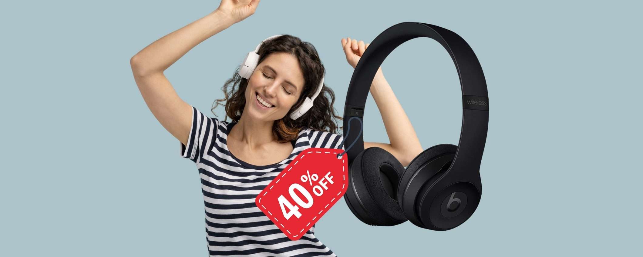Beats Solo3: cuffie wireless PREMIUM a 27€ al mese SENZA INTERESSI Beats Solo3: cuffie wireless PREMIUM a 27€ al mese SENZA INTERESSI