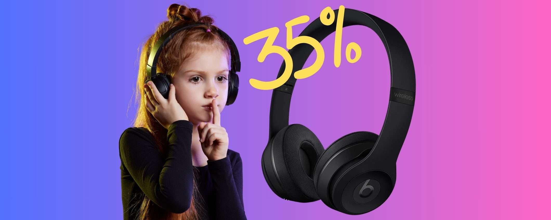 Beats Solo3: la REGINA delle cuffie wireless ora a un PREZZACCIO (-35%) Beats Solo3: la REGINA delle cuffie wireless ora a un PREZZACCIO (-35%)