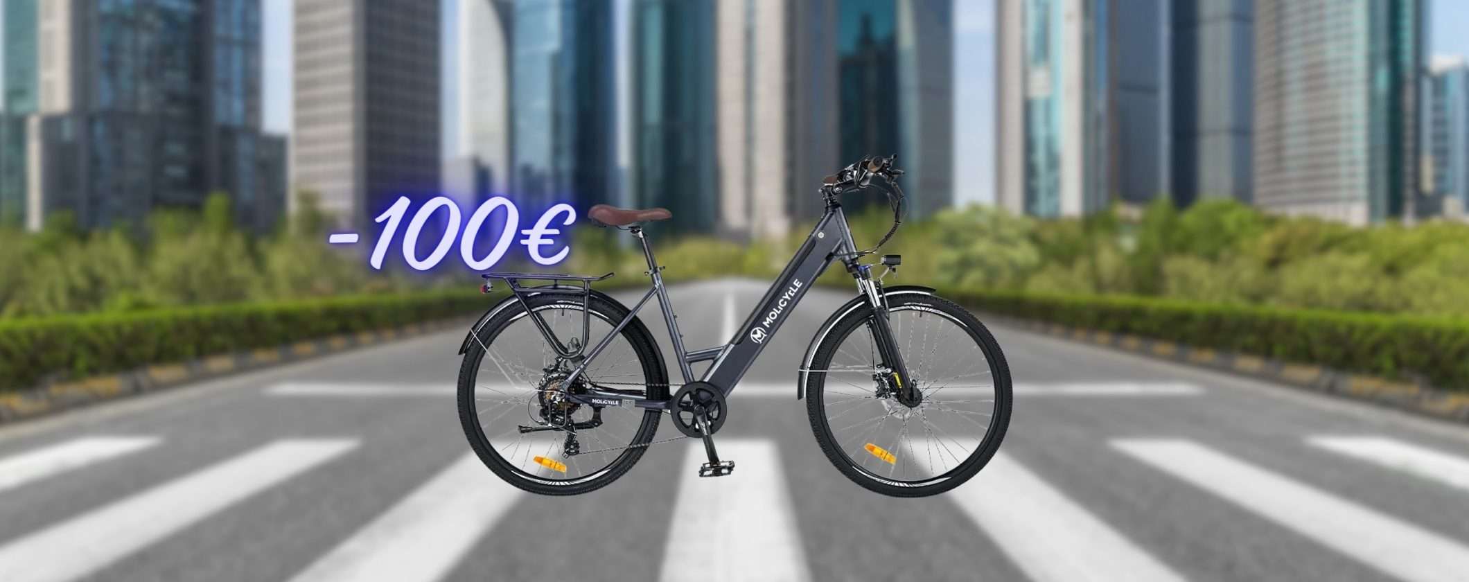 Bici Elettrica Trekking City BELLISSIMA: 100€ di sconto su BuyBestGear Bici Elettrica Trekking City BELLISSIMA: 100€ di sconto su BuyBestGear