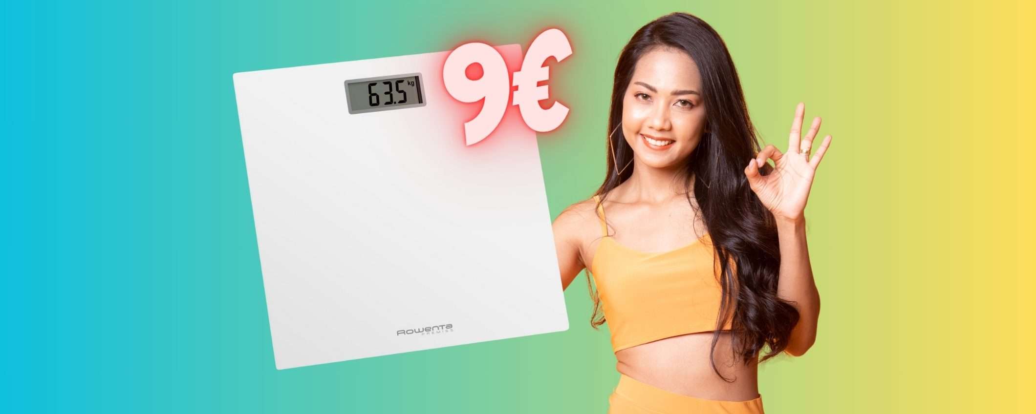 Bilancia pesapersone digitale by Rowenta tua con APPENA 9€