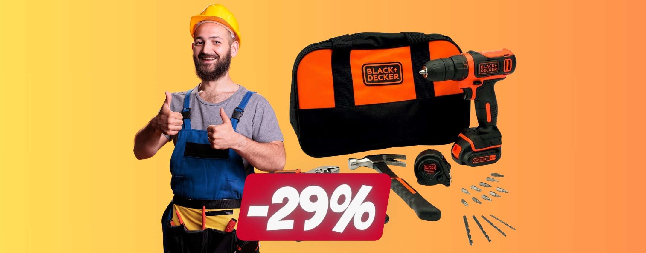 avvitatore black & decker 18v
