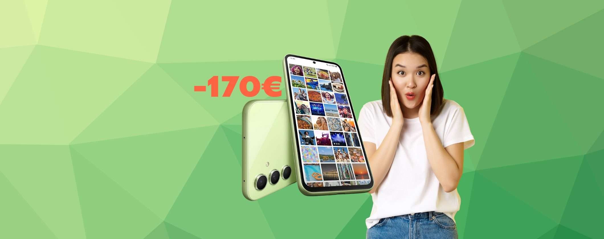 BOMBA Samsung Galaxy A54: 170€ di SCONTO su MediaWorld BOMBA Samsung Galaxy A54: 170€ di SCONTO su MediaWorld