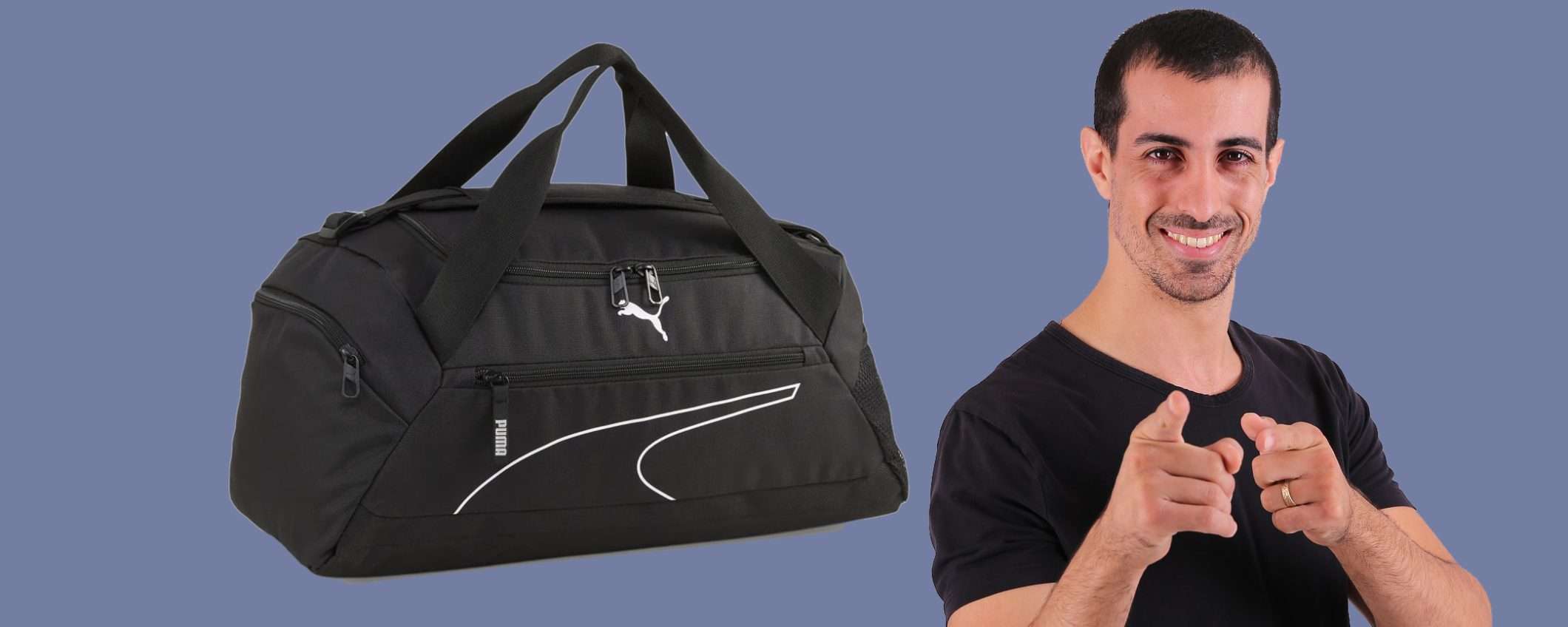 Borsone Puma, capiente e di ottima qualità in offerta WOW (-17%)