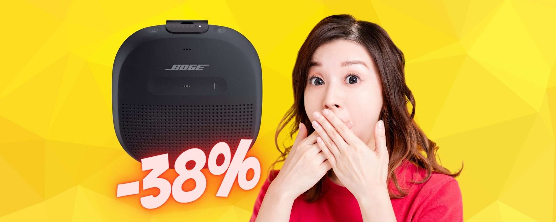 Bose SoundLink Micro: speaker Bluetooth MERAVIGLIOSO CROLLA al 38% Bose SoundLink Micro: speaker Bluetooth MERAVIGLIOSO CROLLA al 38%