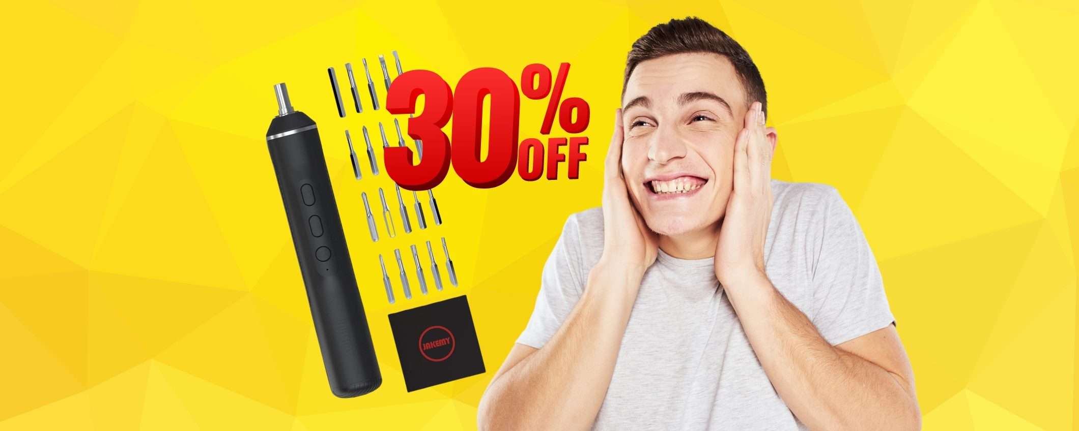 Cacciavite elettrico SPETTACOLARE in SCONTO del 30% su Amazon Cacciavite elettrico SPETTACOLARE in SCONTO del 30% su Amazon