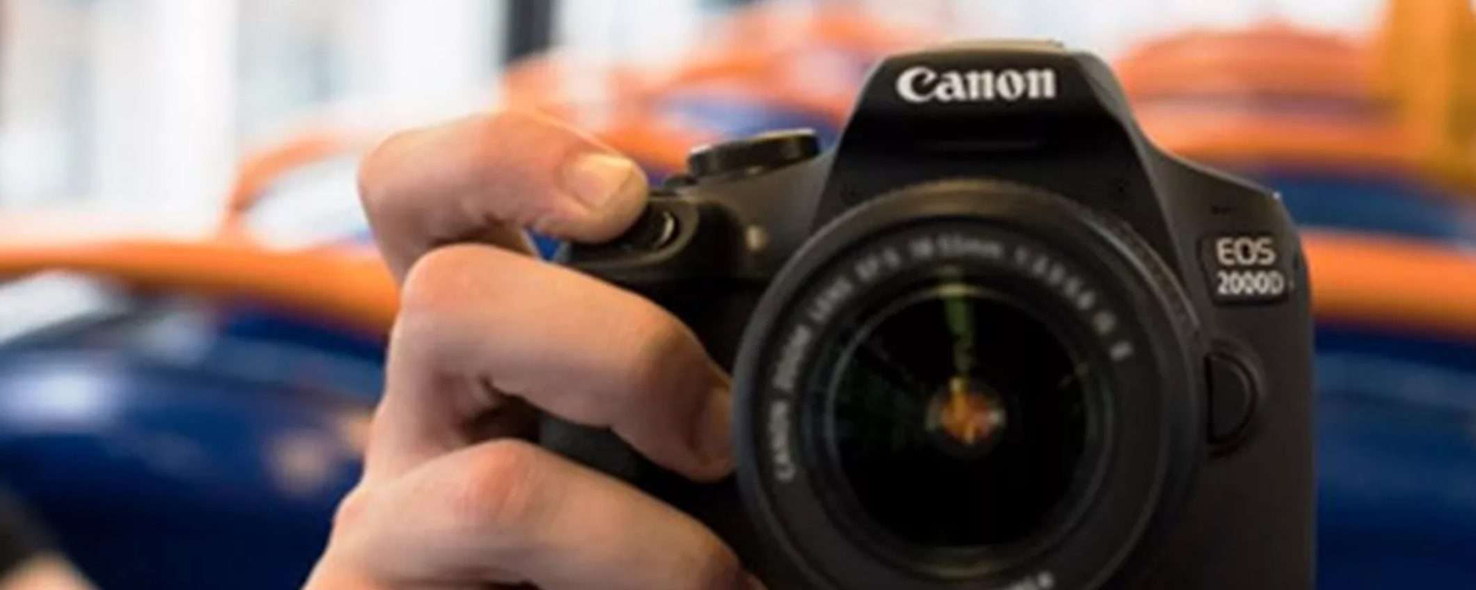 Canon EOS 2000D: la migliore reflex per iniziare in super offerta a 529,99€ (Canon Store) Canon EOS 2000D: la migliore reflex per iniziare in super offerta a 529,99€ (Canon Store)
