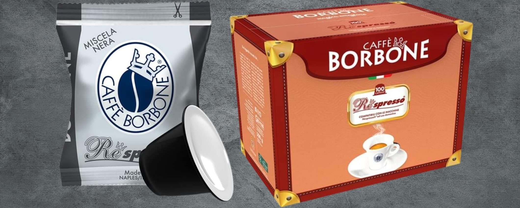 Capsule Borbone Nespresso a 0,16€ su Amazon: MEGA SCORTA a prezzo ridicolo Capsule Borbone Nespresso a 0,16€ su Amazon: MEGA SCORTA a prezzo ridicolo