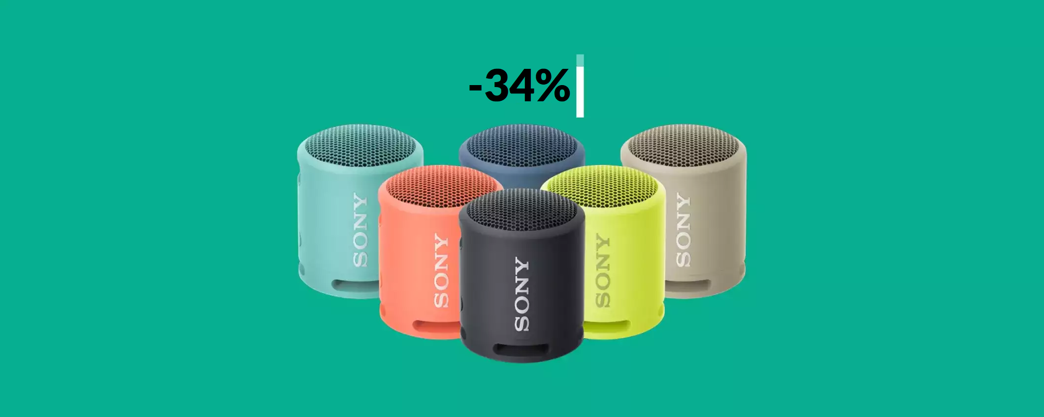 Cassa Bluetooth Sony: musica PAZZESCA anche in doccia (39€) Cassa Bluetooth Sony: musica PAZZESCA anche in doccia (39€)