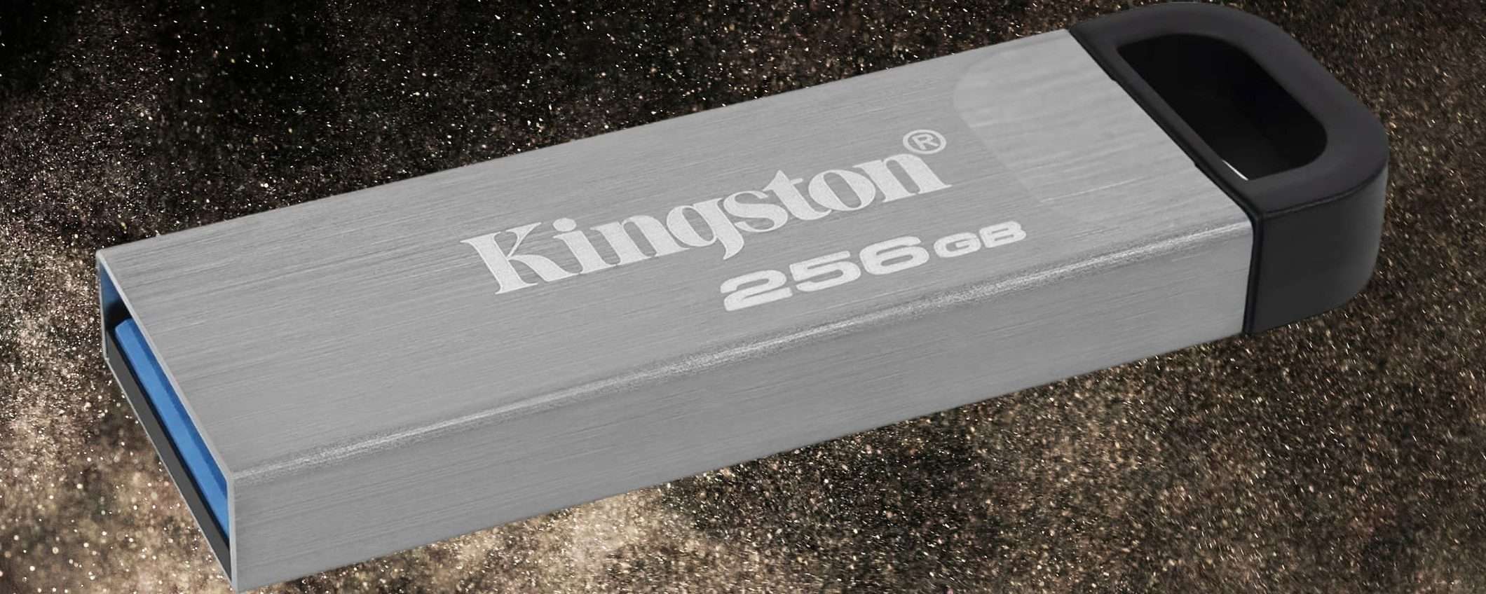 Kingston Kyson 256GB: sconto 59% e prezzo STREPITOSO su Amazon