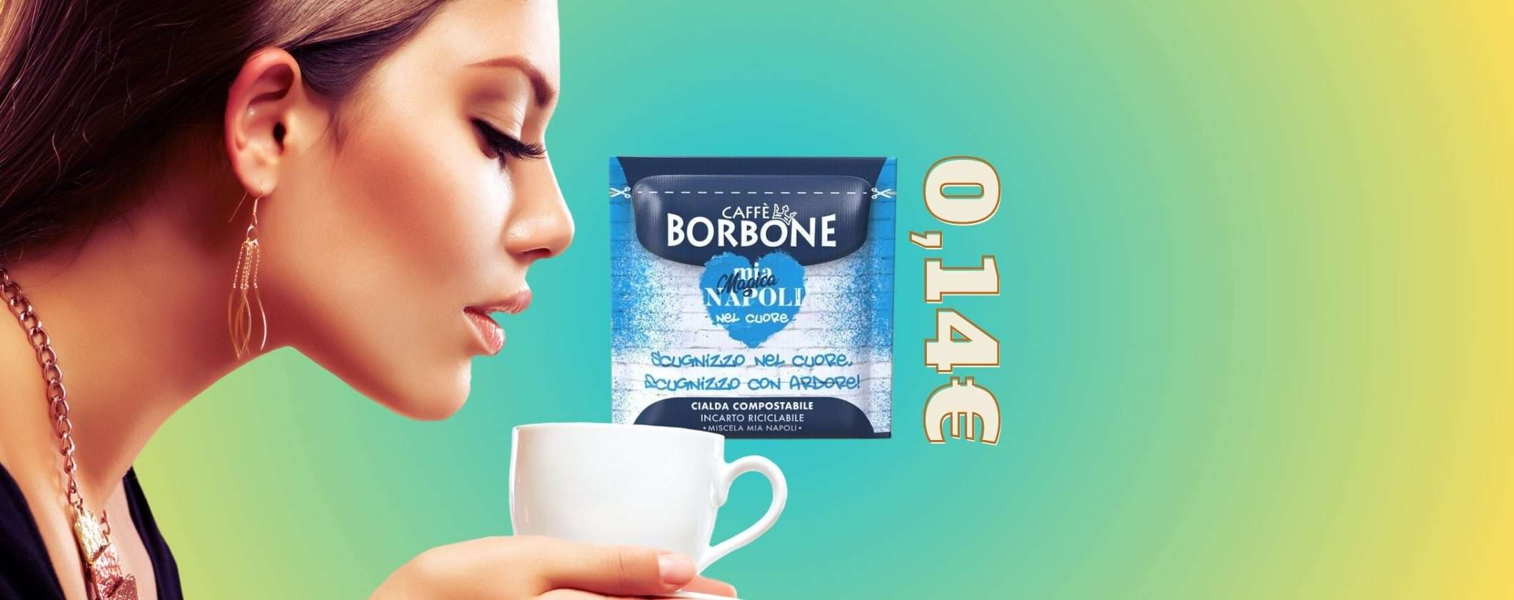 Cialde Caffè Borbone a 14 centesimi su eBay