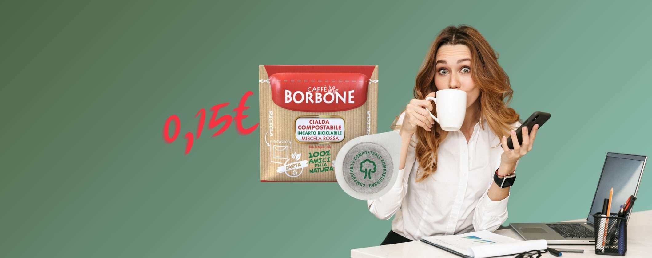 Cialde Caffè Borbone: ESPRESSO FANTASTICO a 0,15€ per unità Cialde Caffè Borbone: ESPRESSO FANTASTICO a 0,15€ per unità