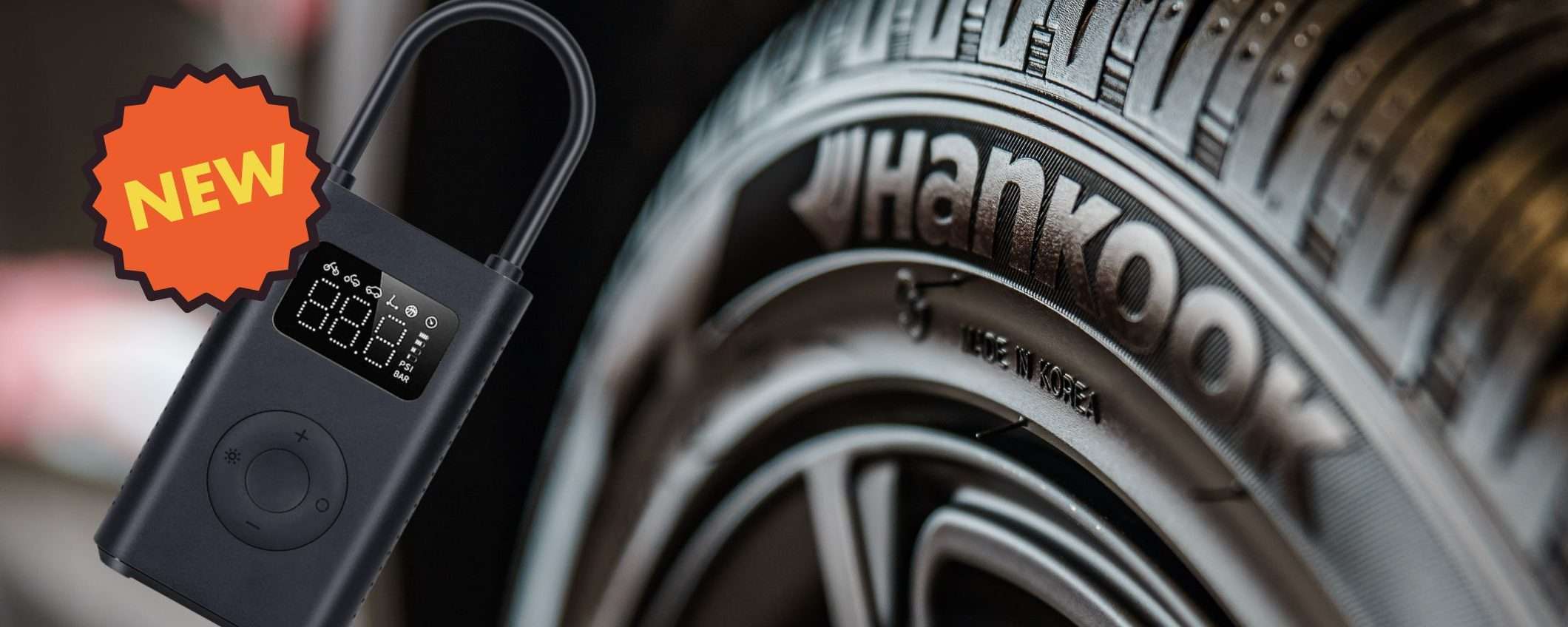 Xiaomi su Amazon: compressore 150PSI NUOVO MODELLO a prezzo SHOCK (39€)