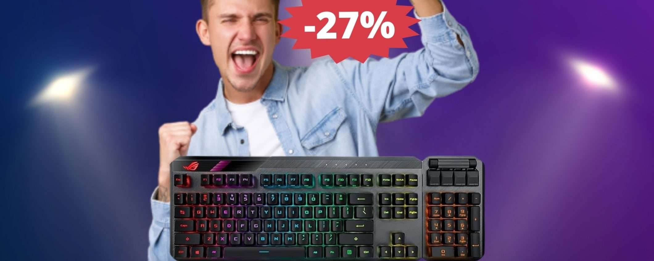 ASUS ROG Claymore II: un AFFARE da non perdere (-27%) ASUS ROG Claymore II: un AFFARE da non perdere (-27%)