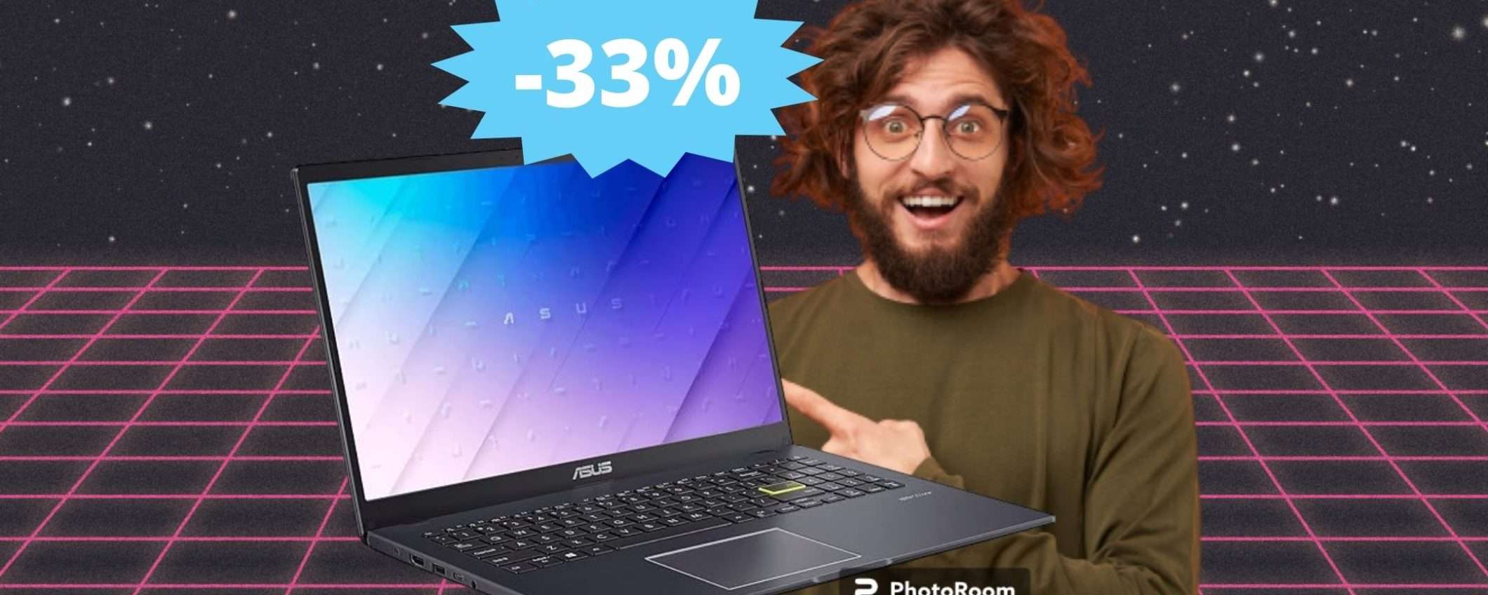 ASUS Vivobook Go: il compagno di vita PERFETTO (-33%)