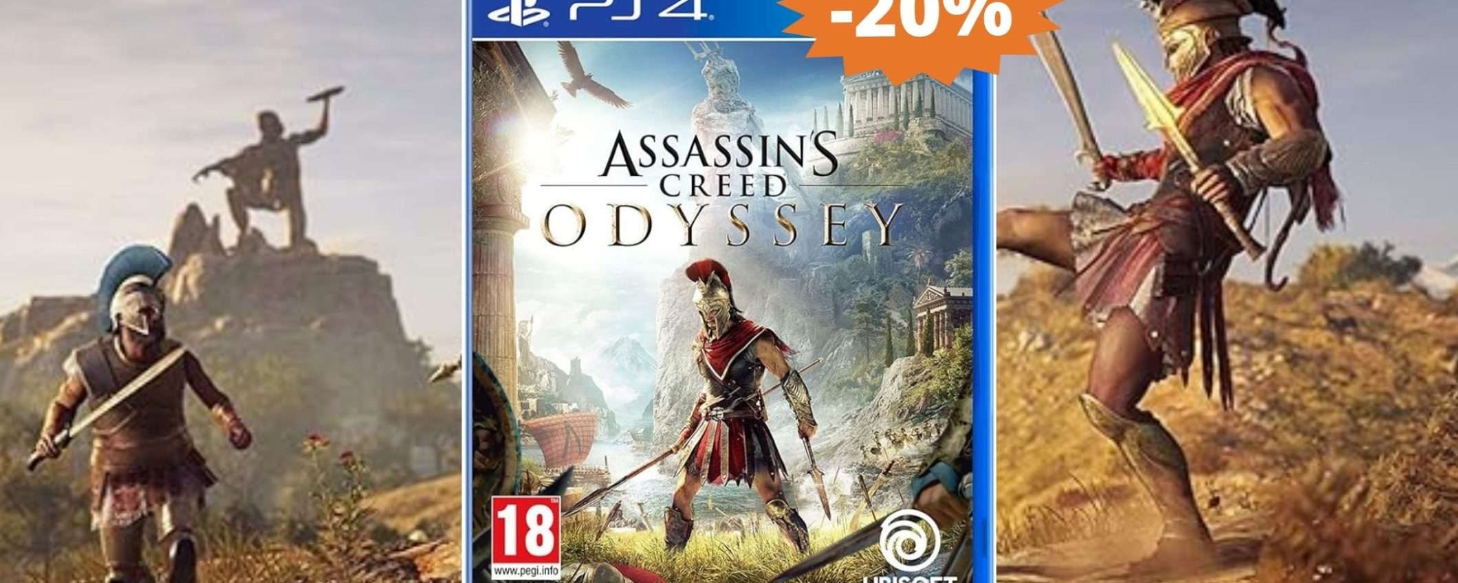Assassin's Creed Odyssey PS4: un'EPICA avventura (-20%) Assassin's Creed Odyssey PS4: un'EPICA avventura (-20%)
