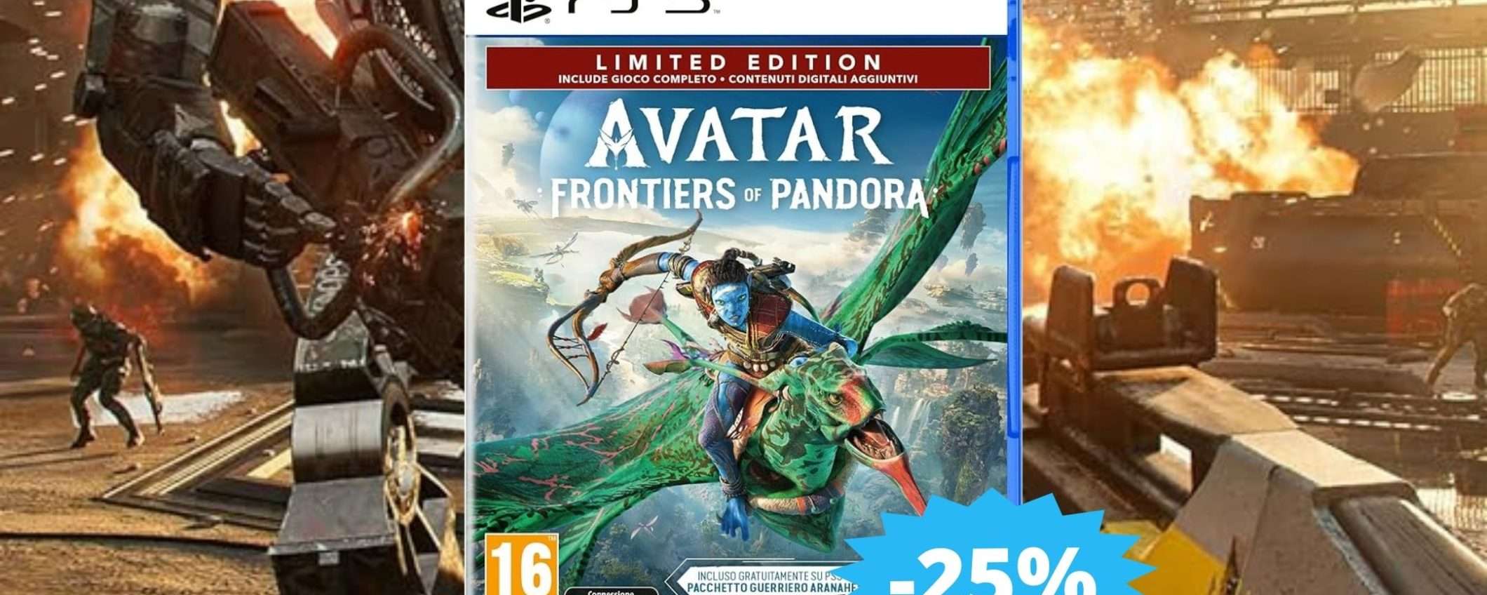Avatar Frontiers of Pandora PS5: un'AVVENTURA da non perdere (-25%) Avatar Frontiers of Pandora PS5: un'AVVENTURA da non perdere (-25%)