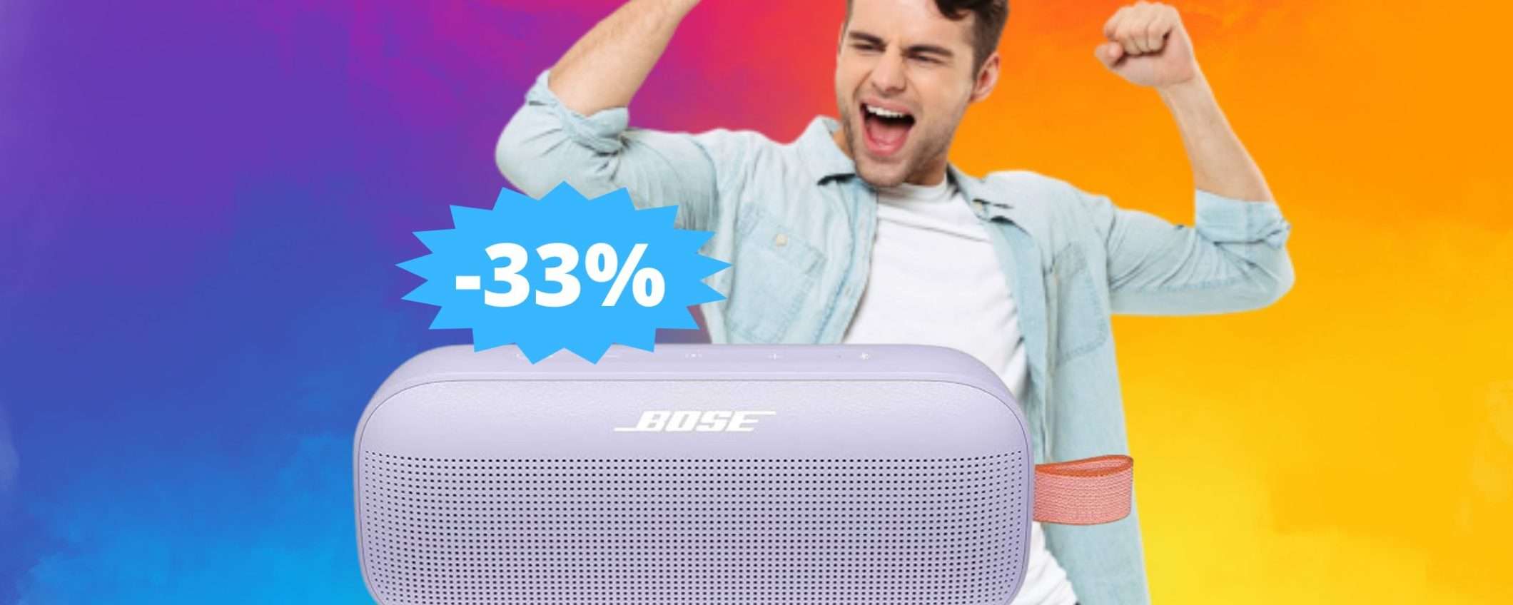 Bose SoundLink Flex: l'AFFARE che stavi cercando (-33%)